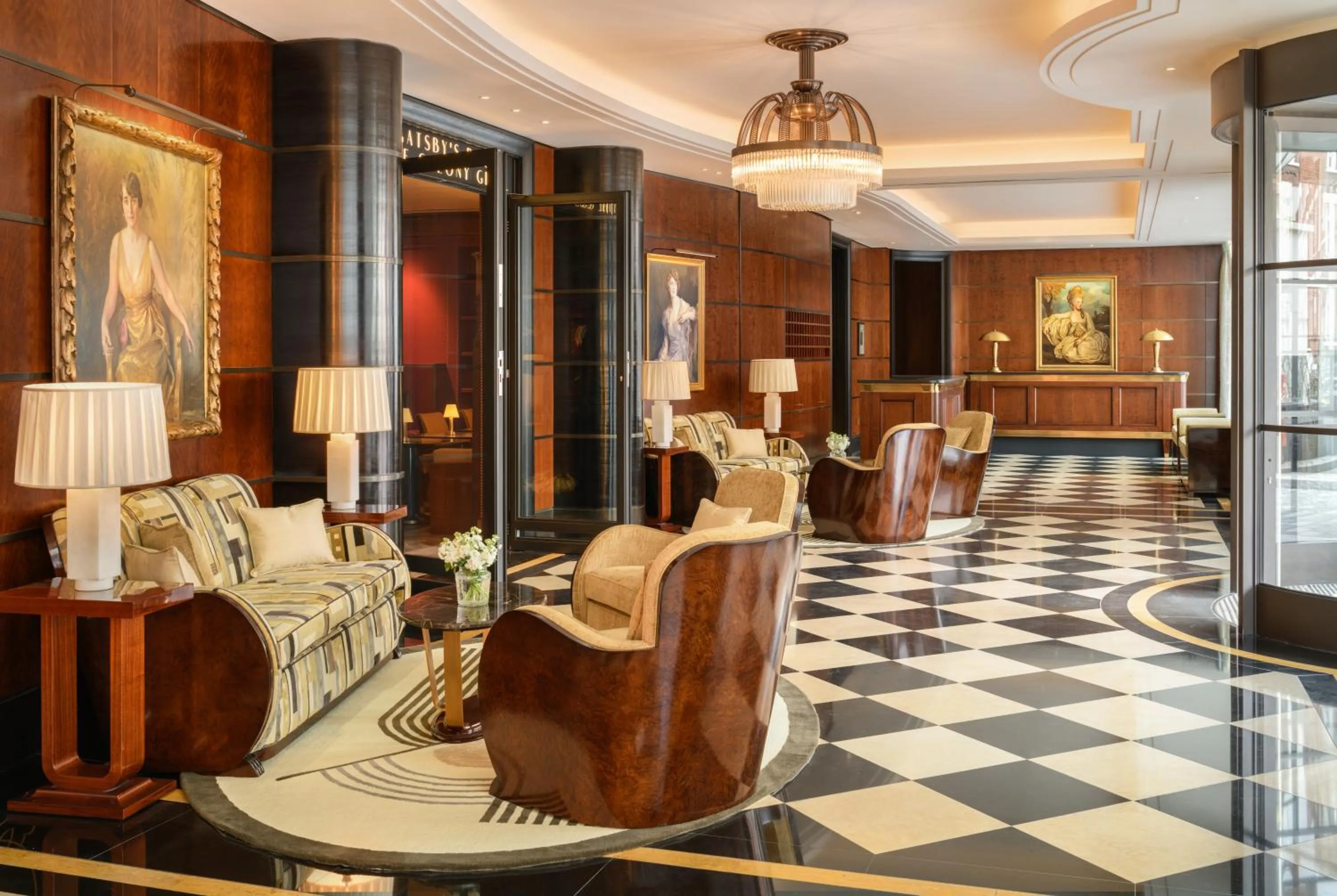 Lobby or reception in The Beaumont Mayfair