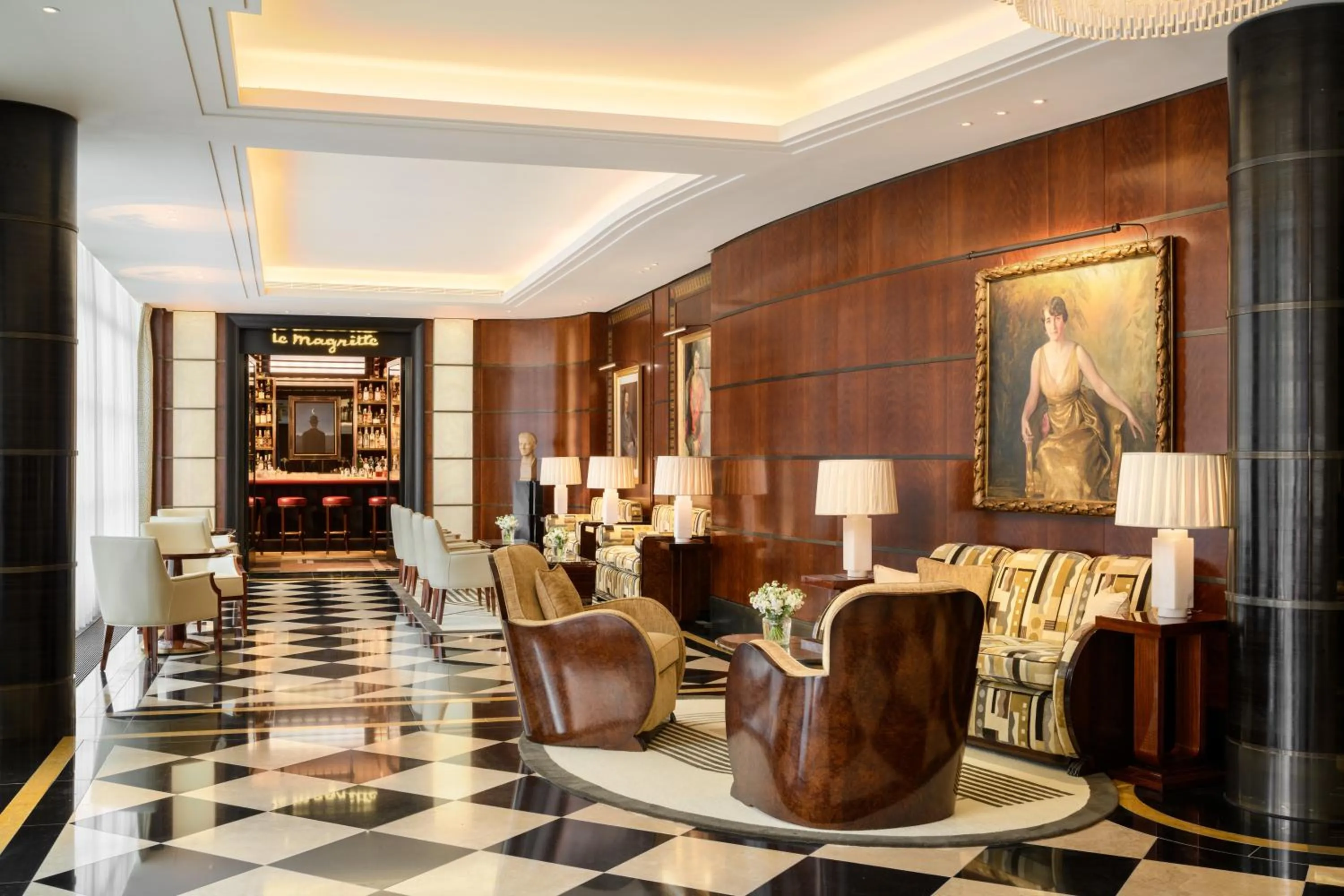 Lobby or reception in The Beaumont Mayfair