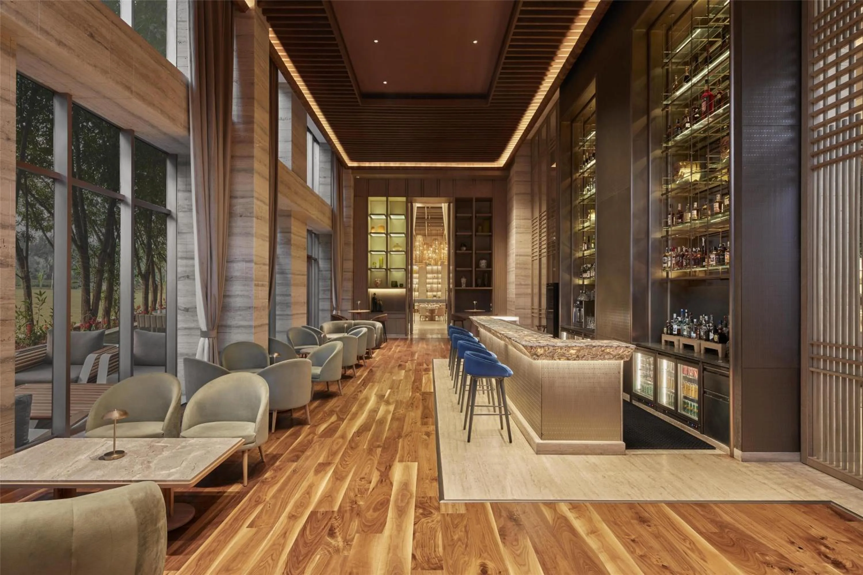 Restaurant/places to eat in Hilton Gurugram Baani City Centre