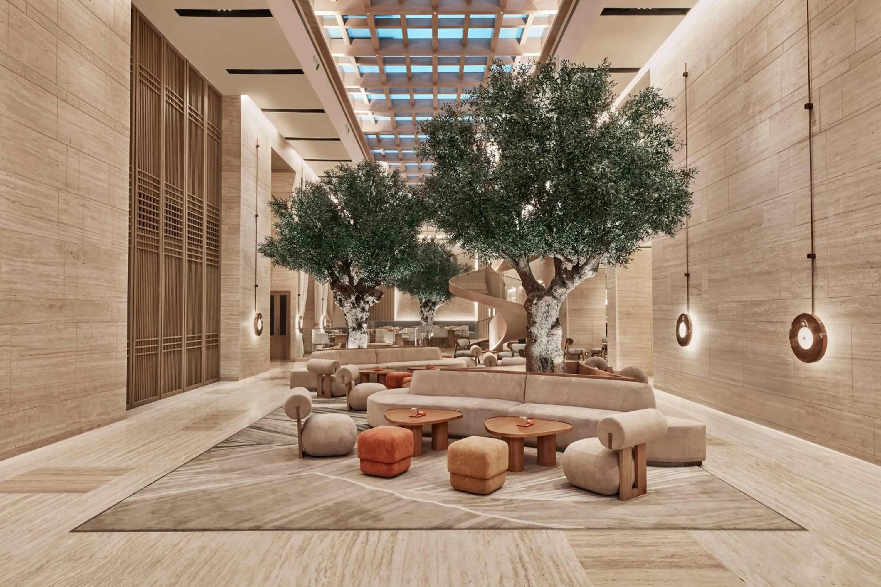 Lobby or reception in Hilton Gurugram Baani City Centre