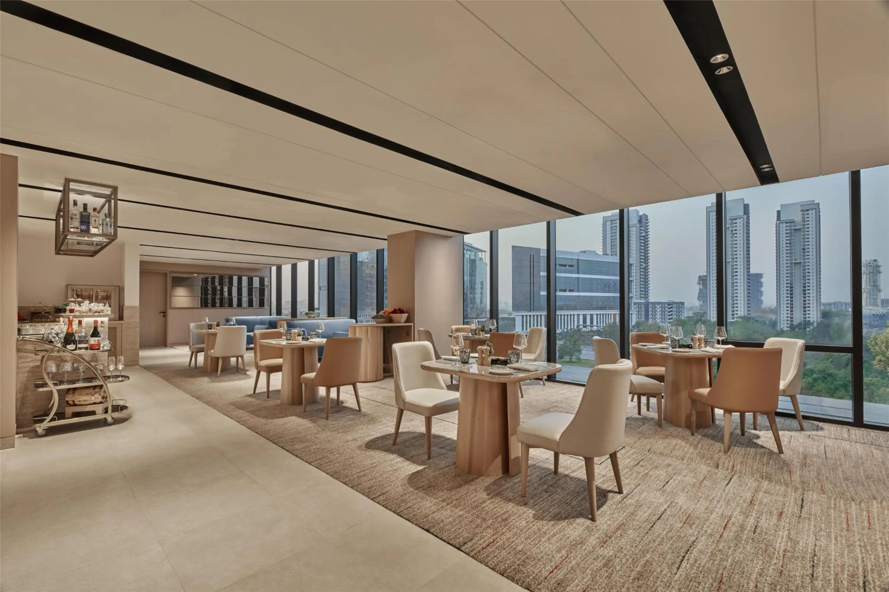 Property building in Hilton Gurugram Baani City Centre