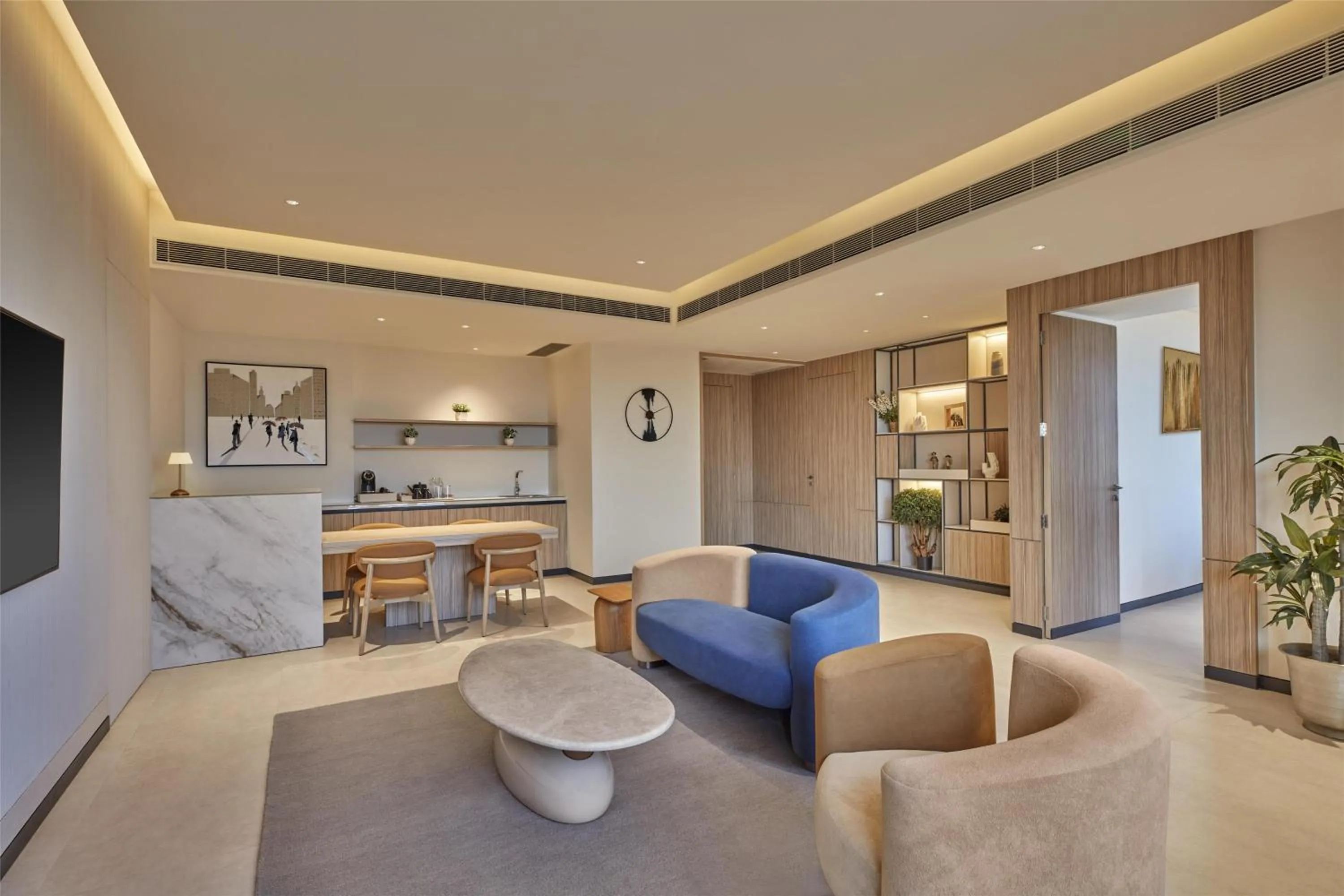 Living room in Hilton Gurugram Baani City Centre