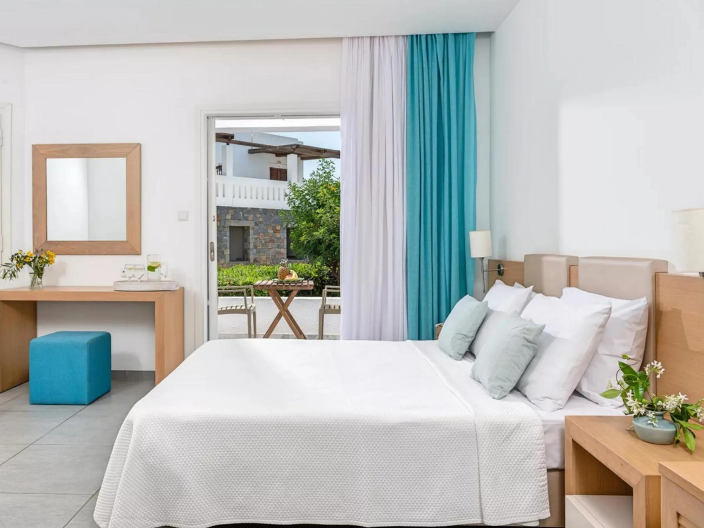 Bed in Maritimo Beach Hotel