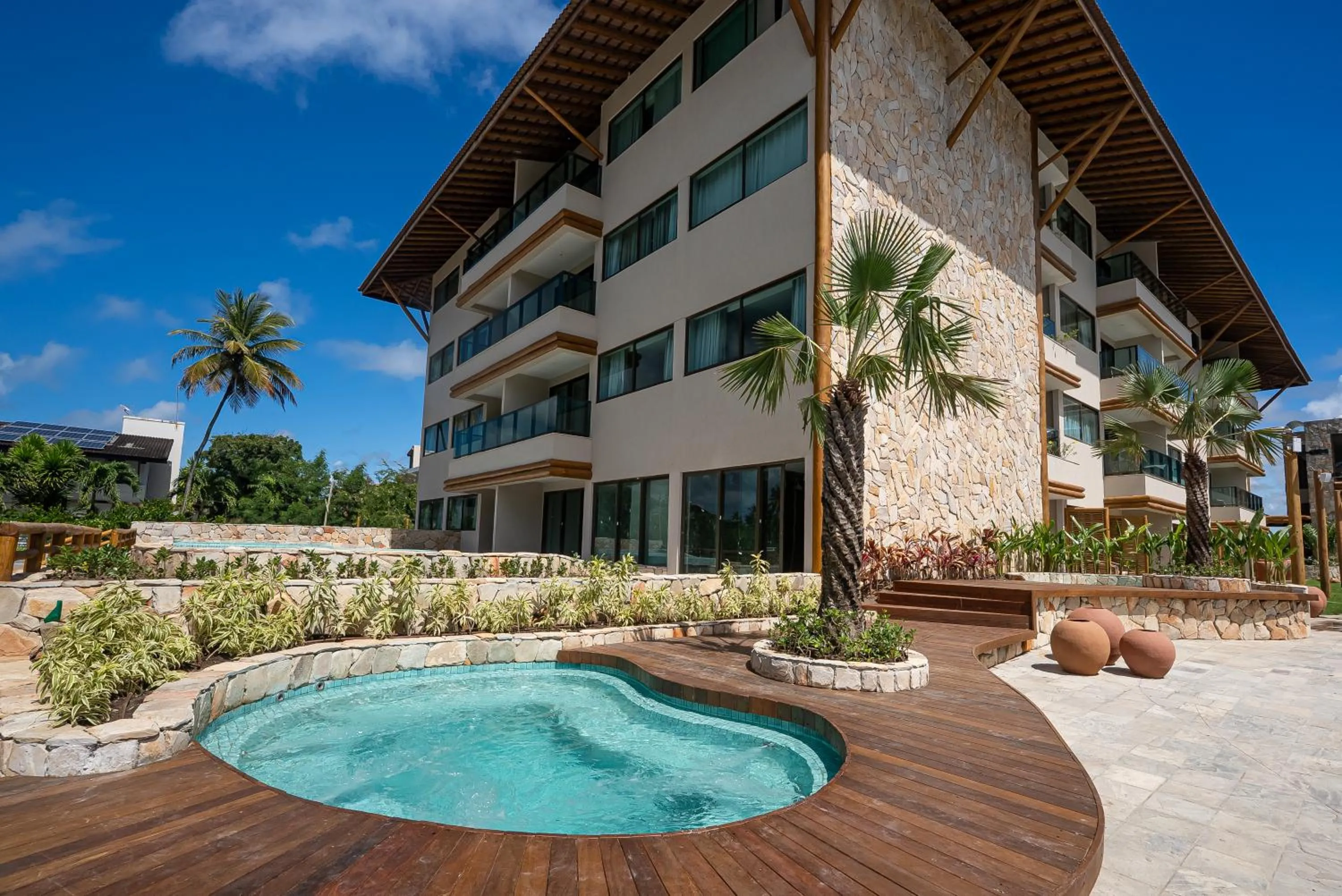 Swimming pool in Samoa Villa Resort