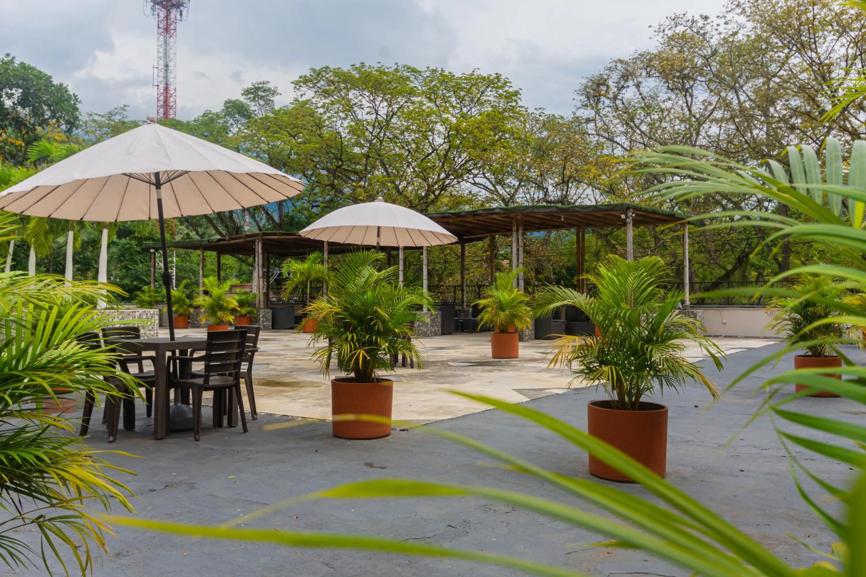 Solarium in Hotel Tropical San Jeronimo