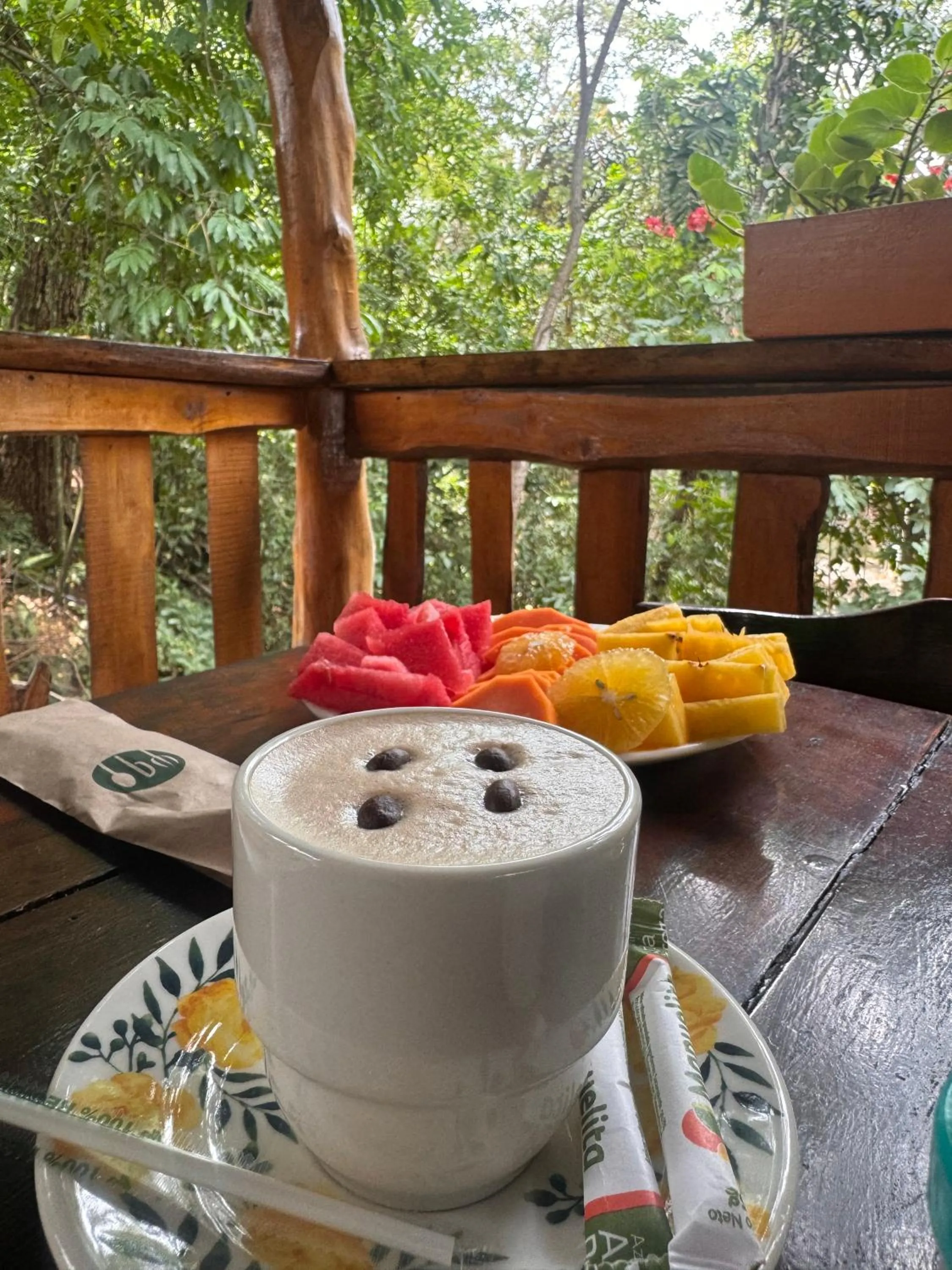 Breakfast in Hotel Tropical San Jeronimo