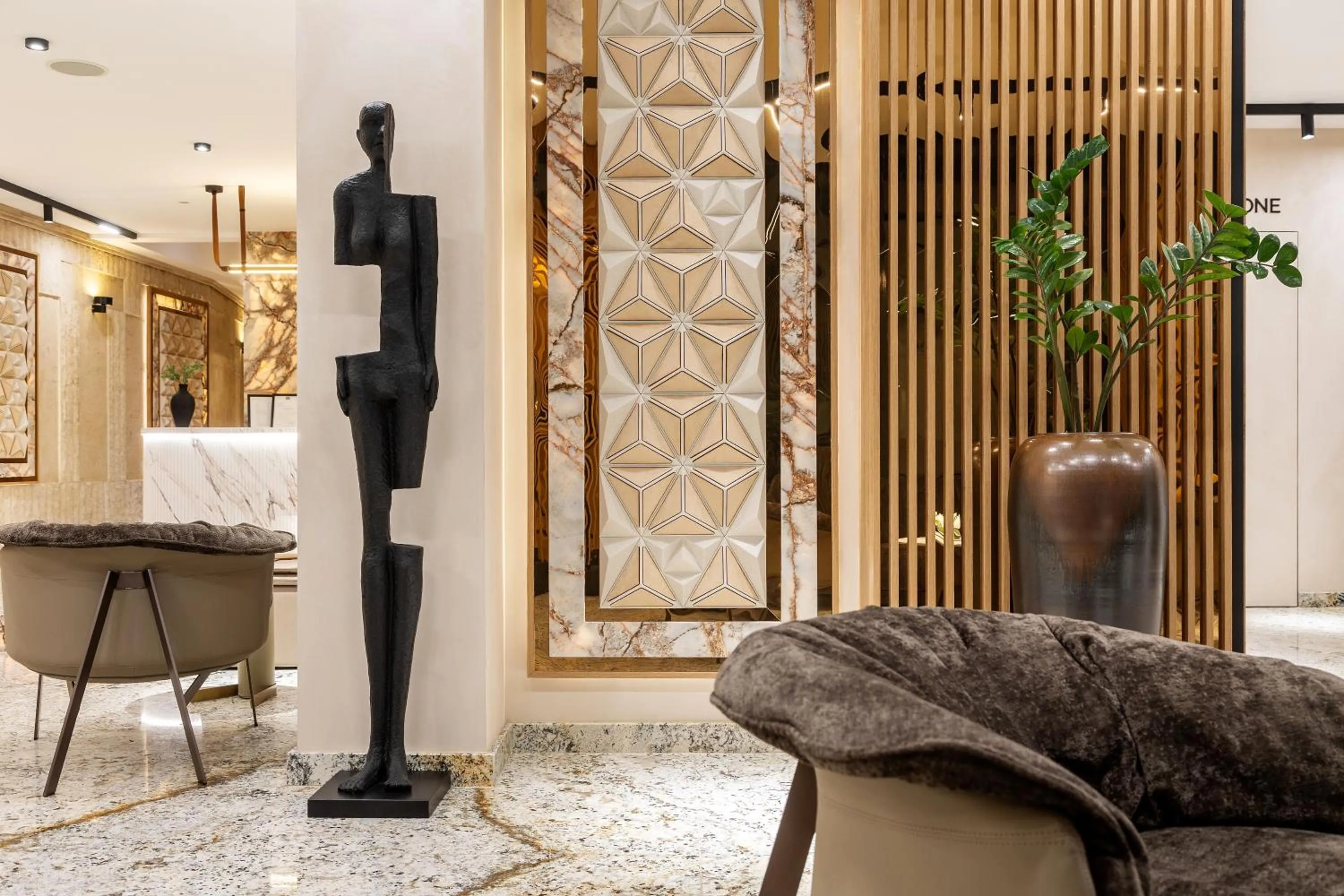 Lobby or reception in AMAR Design Hotel by HMG