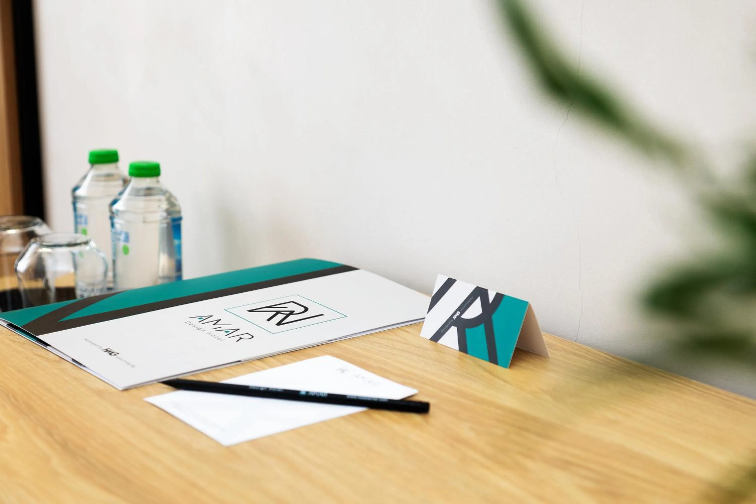 Text overlay in AMAR Design Hotel by HMG