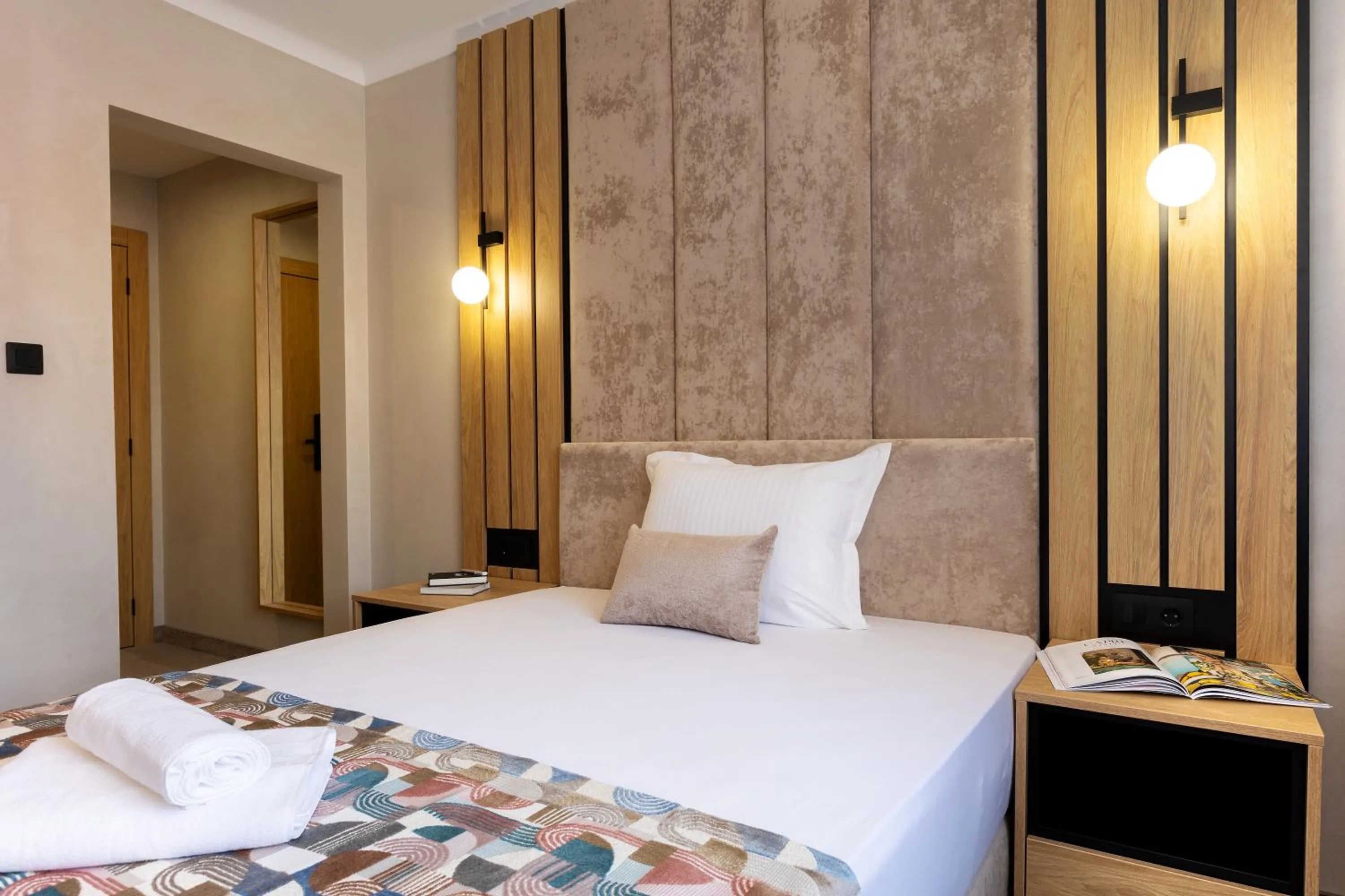 Bed in AMAR Design Hotel by HMG