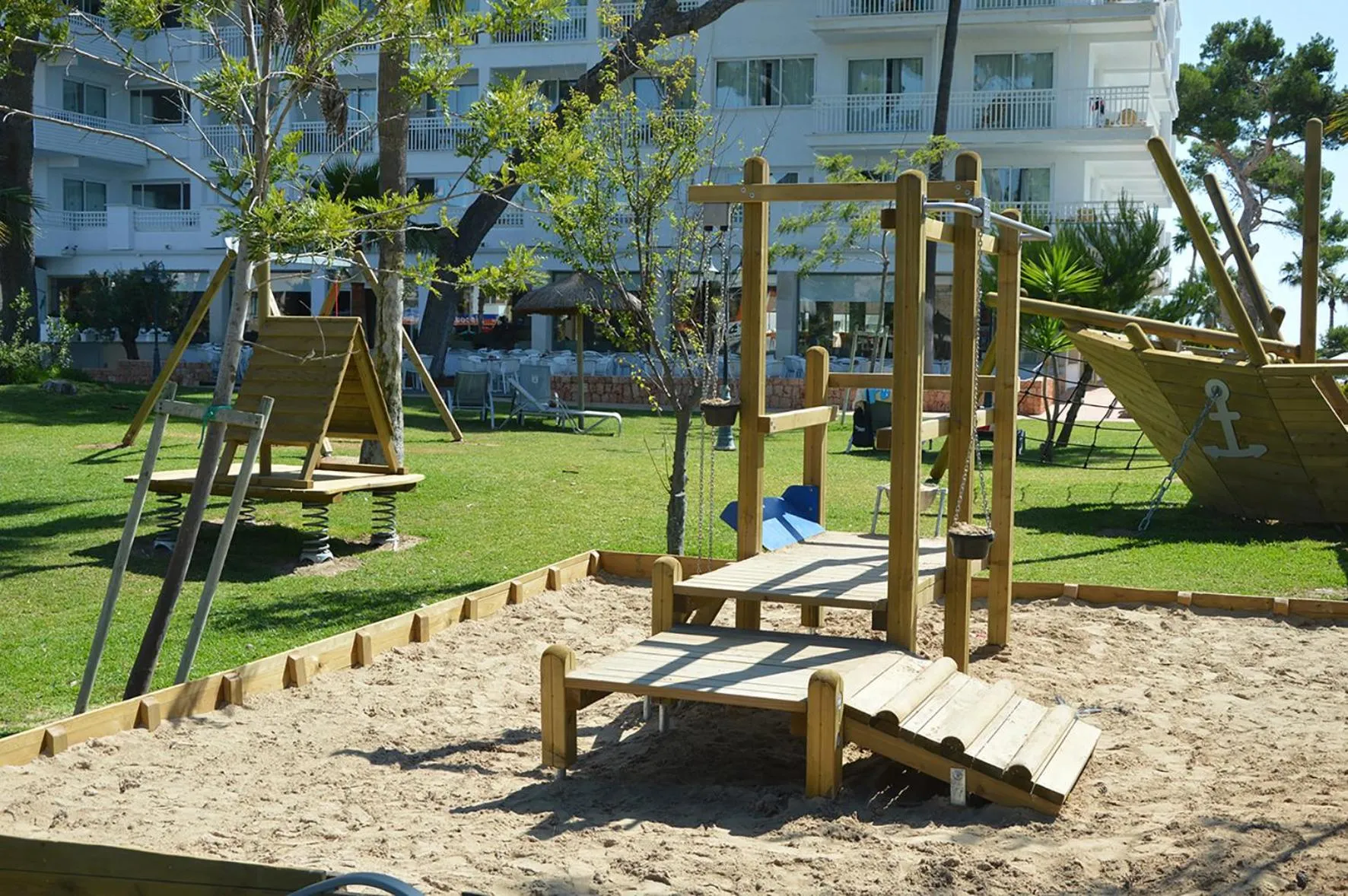 Children play ground in Playa Esperanza Resort Affiliated by Meliá