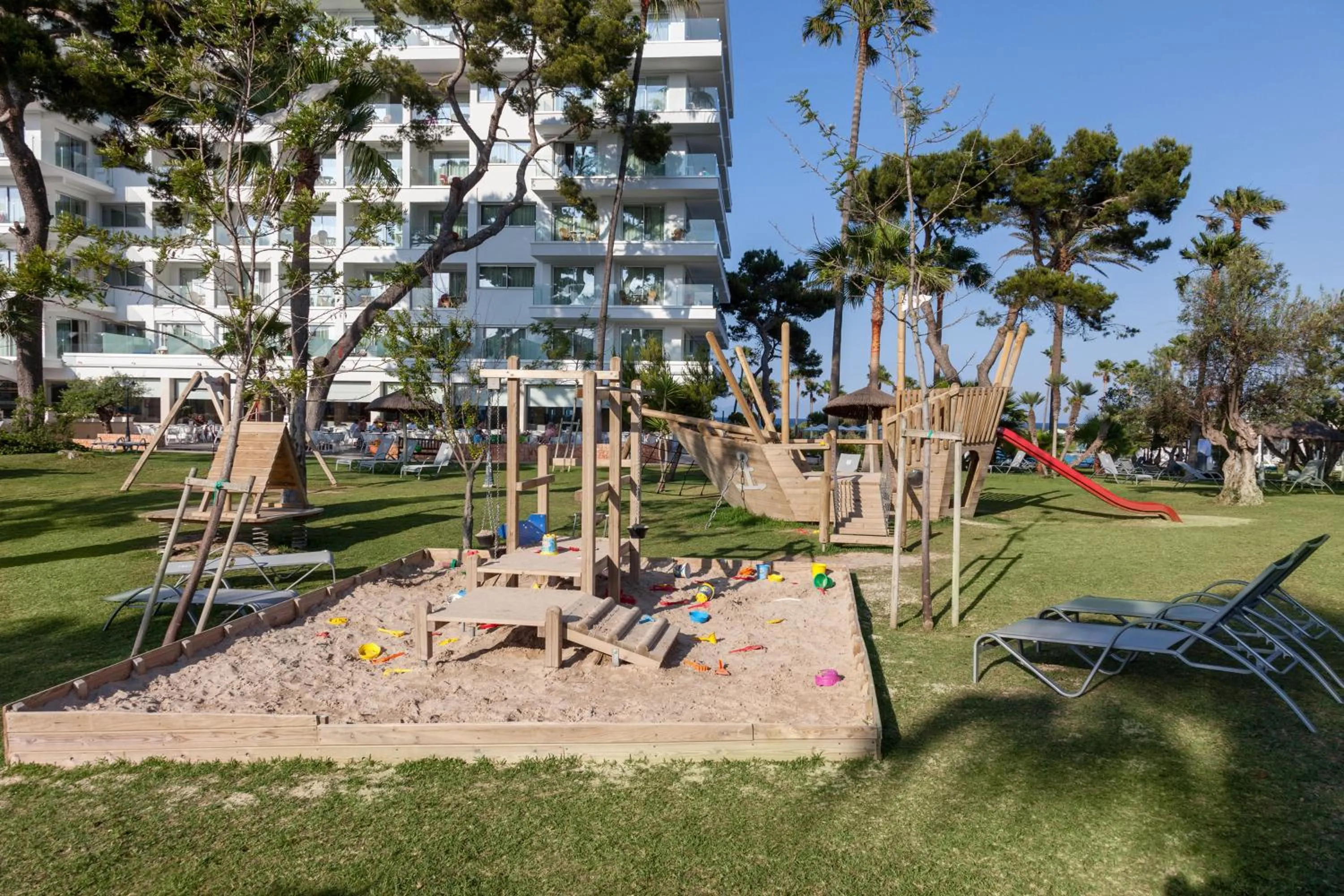 Children play ground in Playa Esperanza Resort Affiliated by Meliá