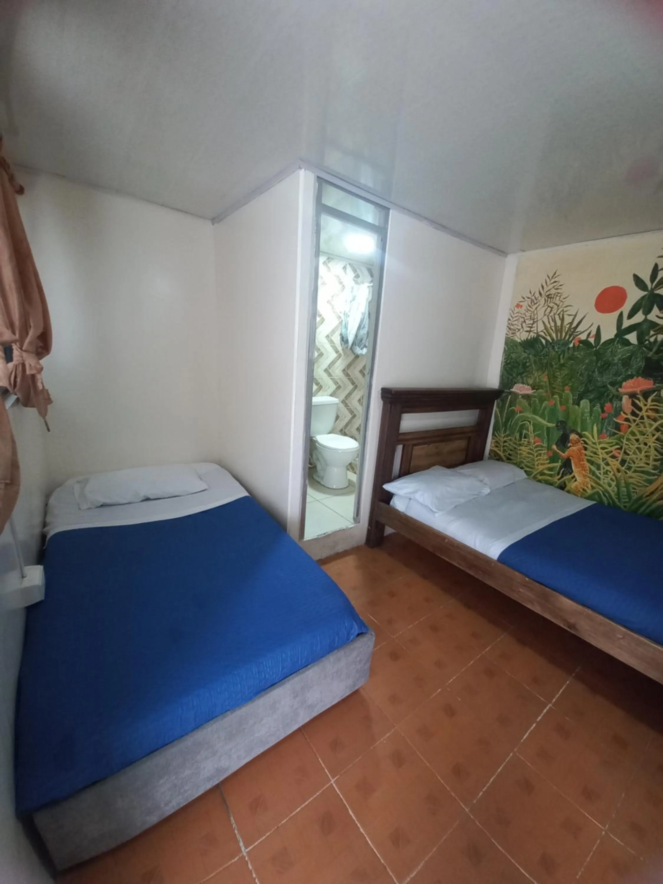 Bed in H C De Quevedo