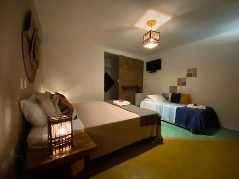 Photo of the whole room, Bed in Pousada Velas e Vento - Barra Grande, Taipu de Fora, Maraú