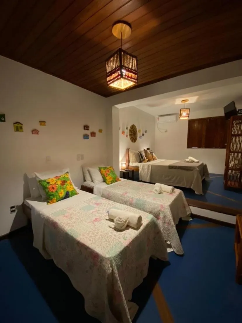 Bedroom, Bed in Pousada Velas e Vento - Barra Grande, Taipu de Fora, Maraú