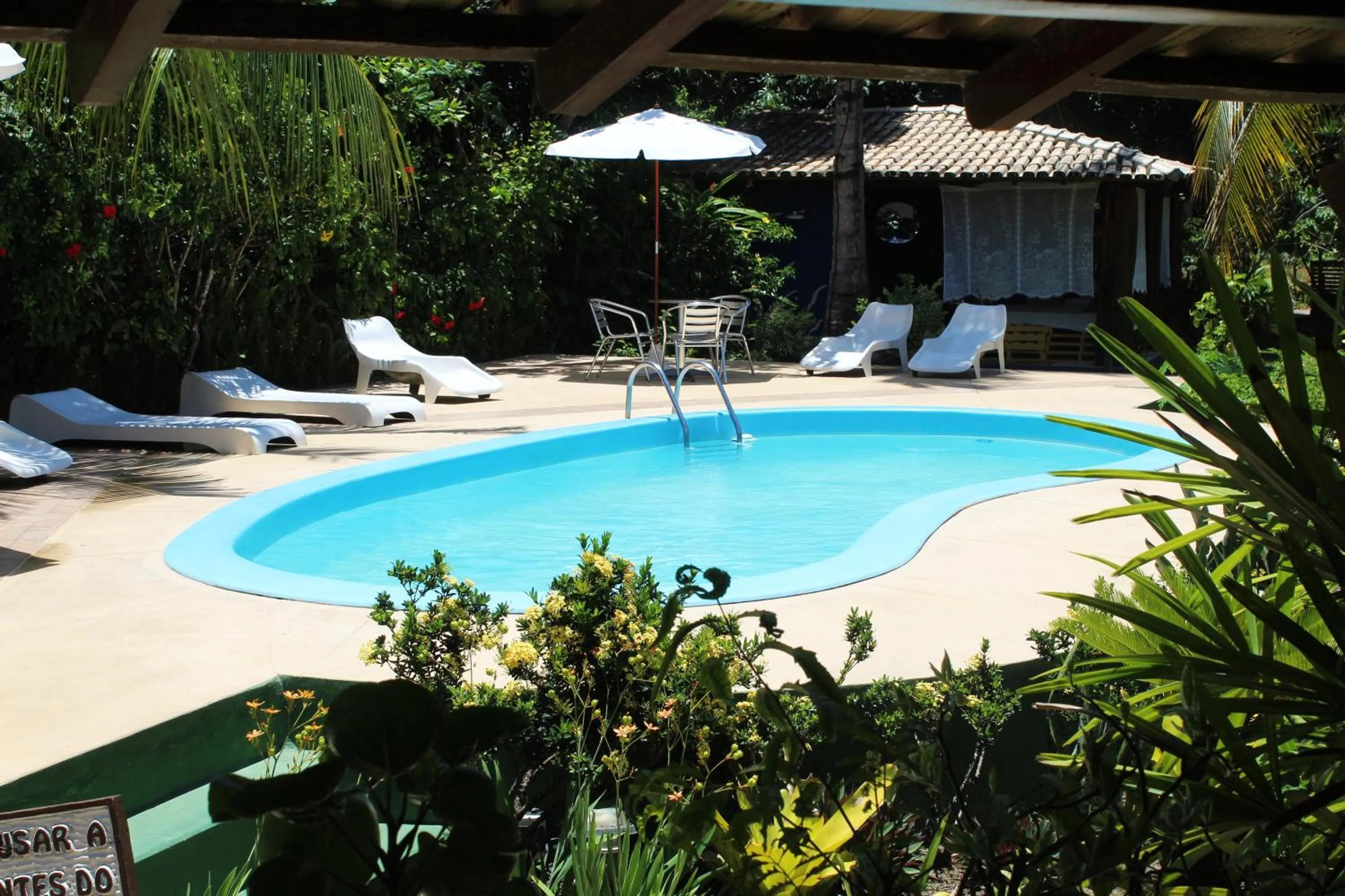 Pool view in Pousada Velas e Vento - Barra Grande, Taipu de Fora, Maraú