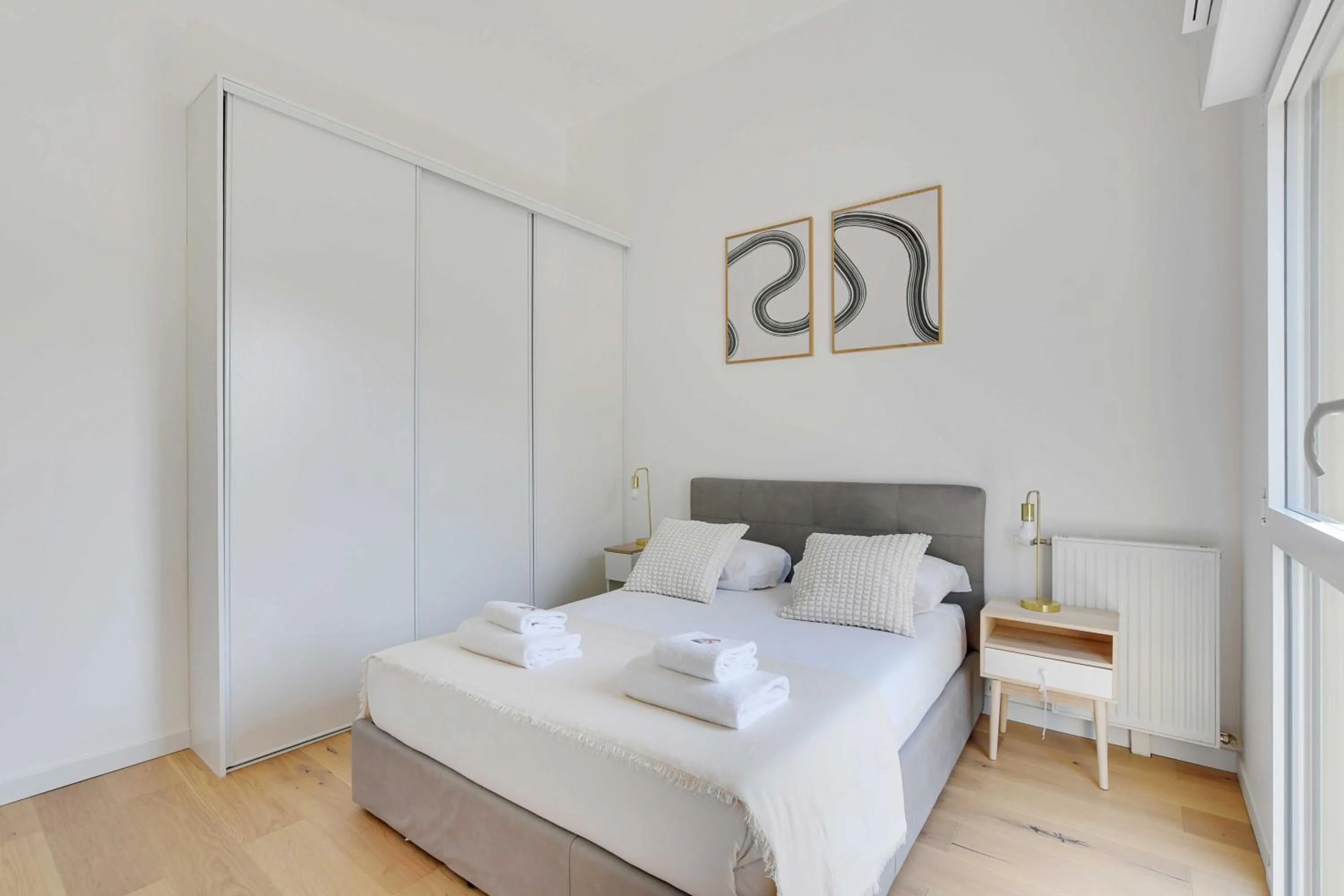 Bed in Modern Apartment - 1BD-4P - PMR - Nogent-sur-Marne