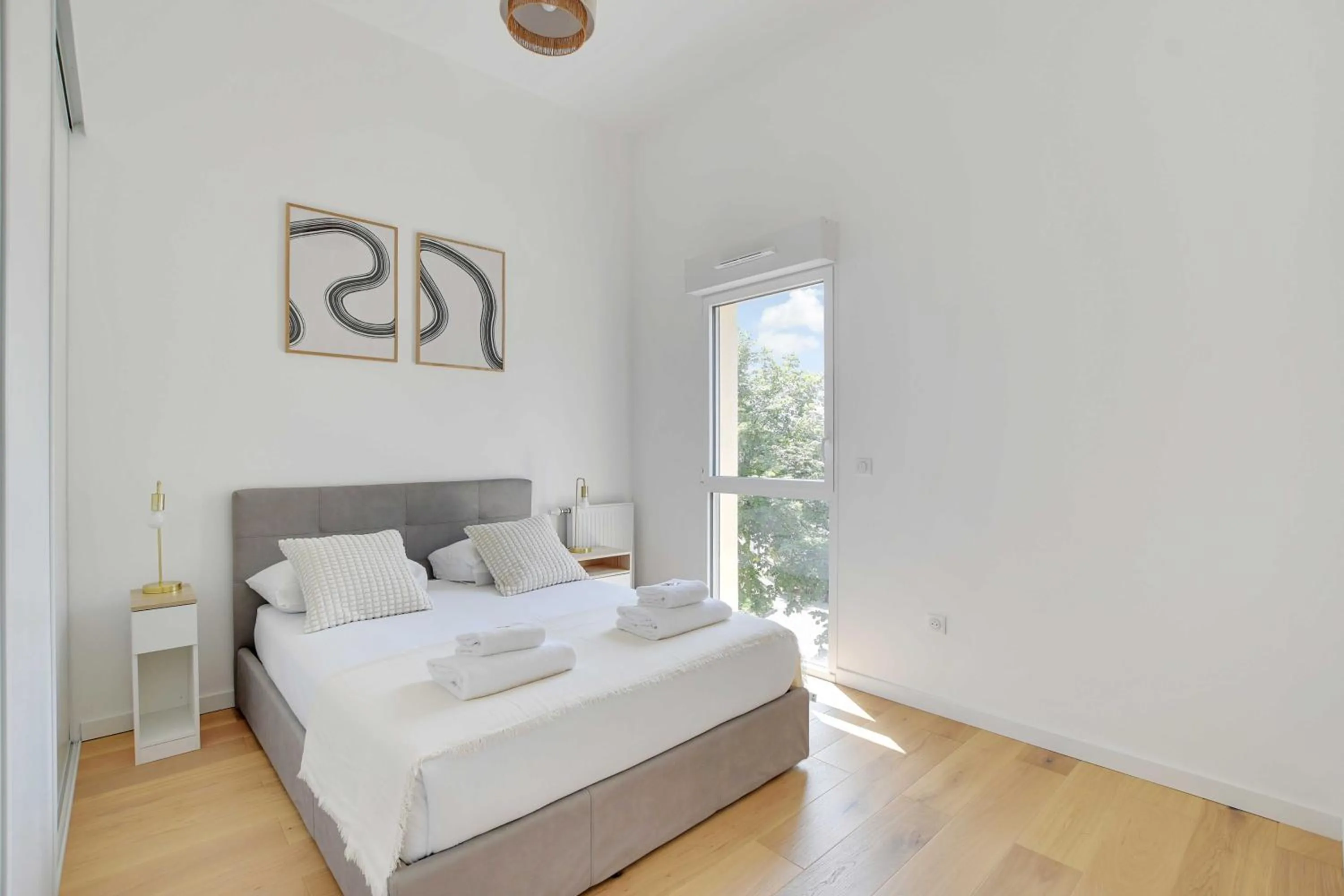 Bed in Modern Apartment - 1BD-4P - PMR - Nogent-sur-Marne