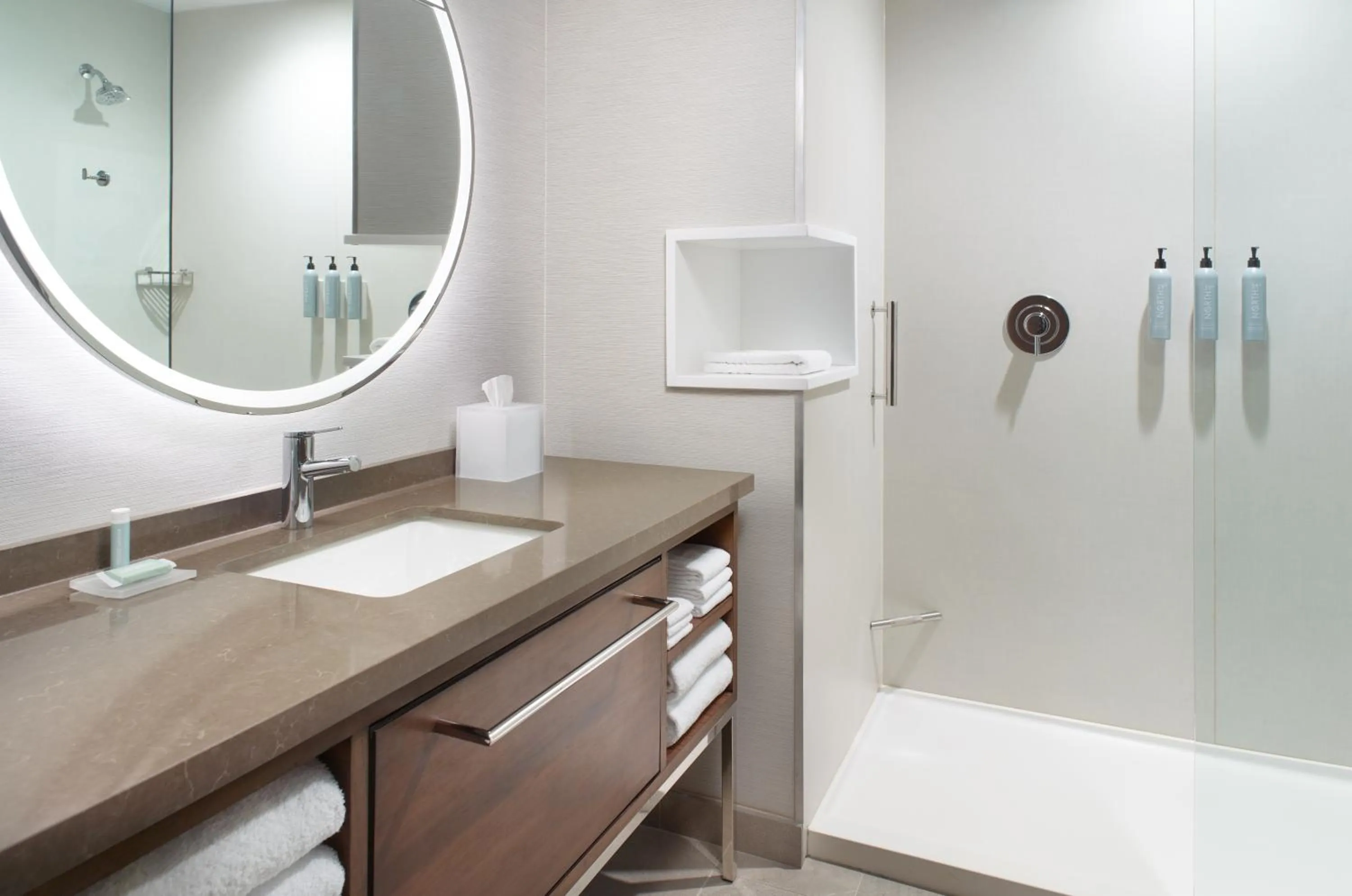 Bathroom in Courtyard by Marriott Atlanta Covington