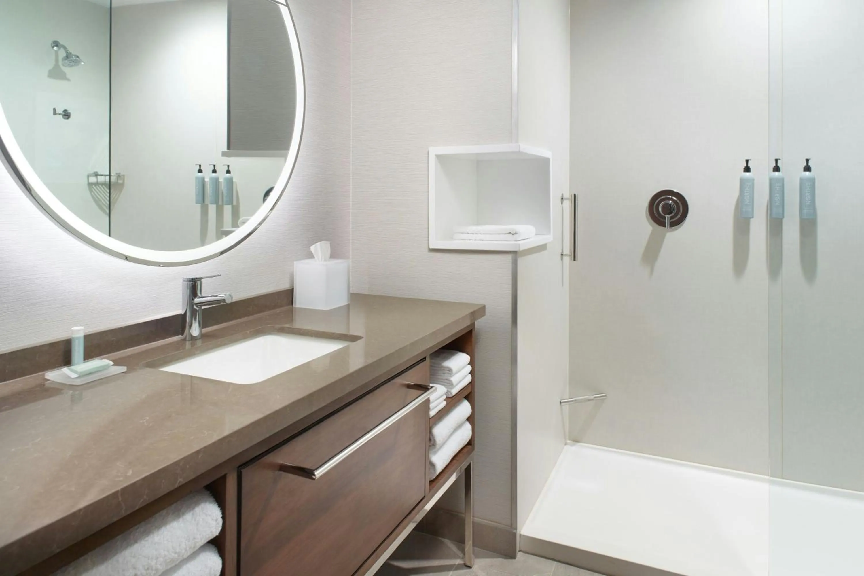 Bathroom in Courtyard by Marriott Atlanta Covington