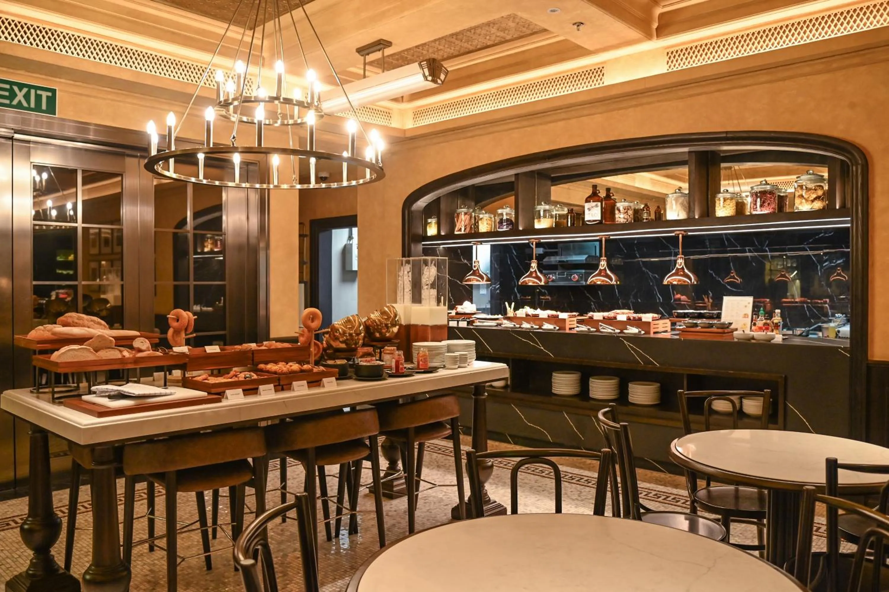 Breakfast in Marriott Executive Apartments, Bangkok Townhall Sukhumvit