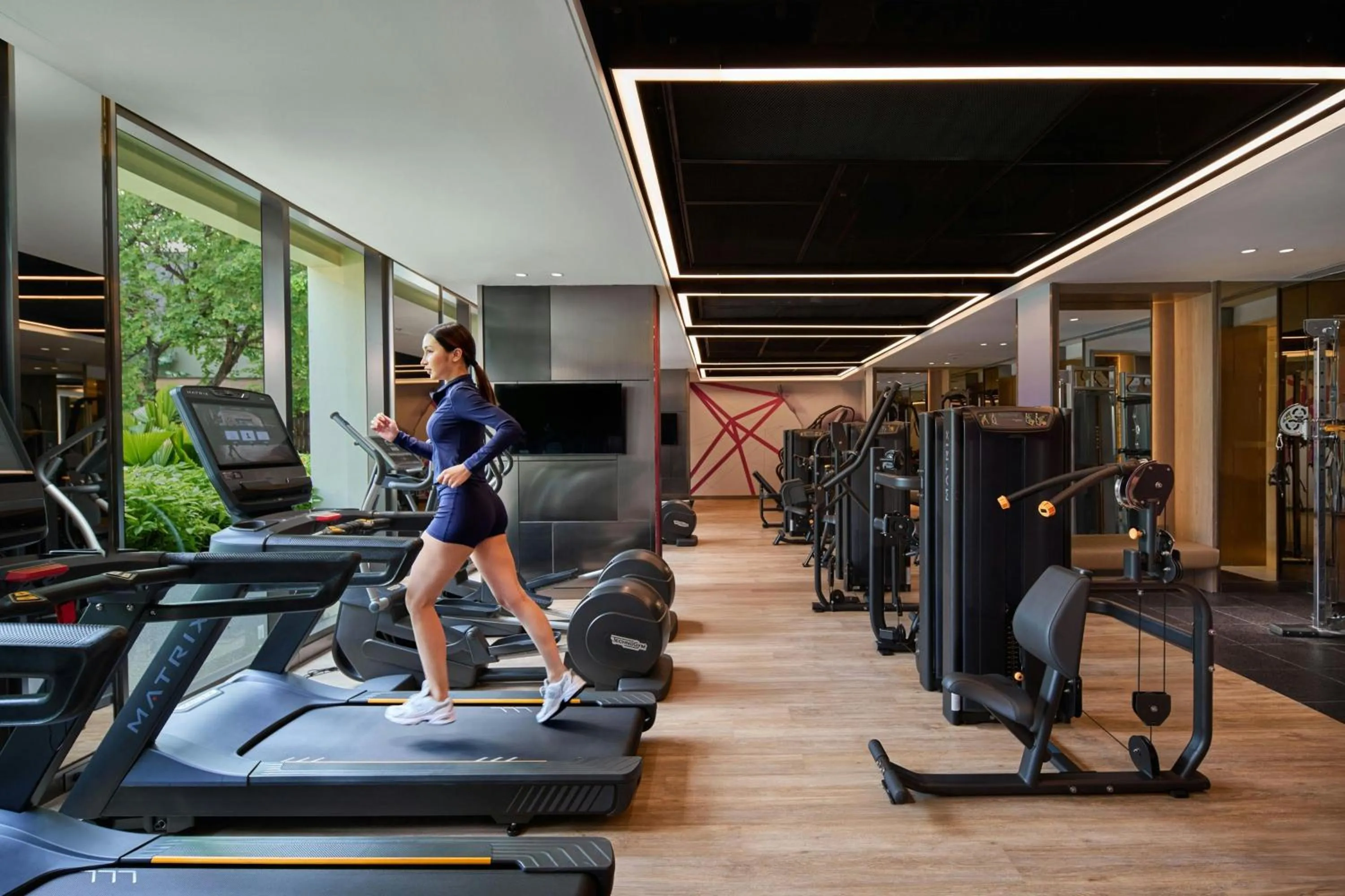 Fitness centre/facilities in Marriott Executive Apartments, Bangkok Townhall Sukhumvit