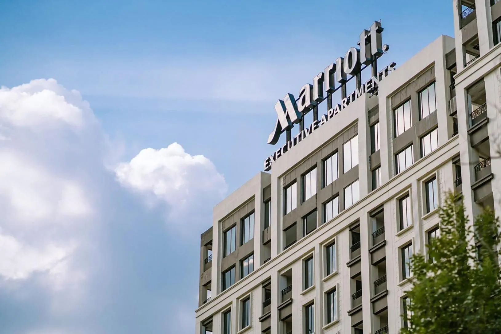 Property building in Marriott Executive Apartments, Bangkok Townhall Sukhumvit