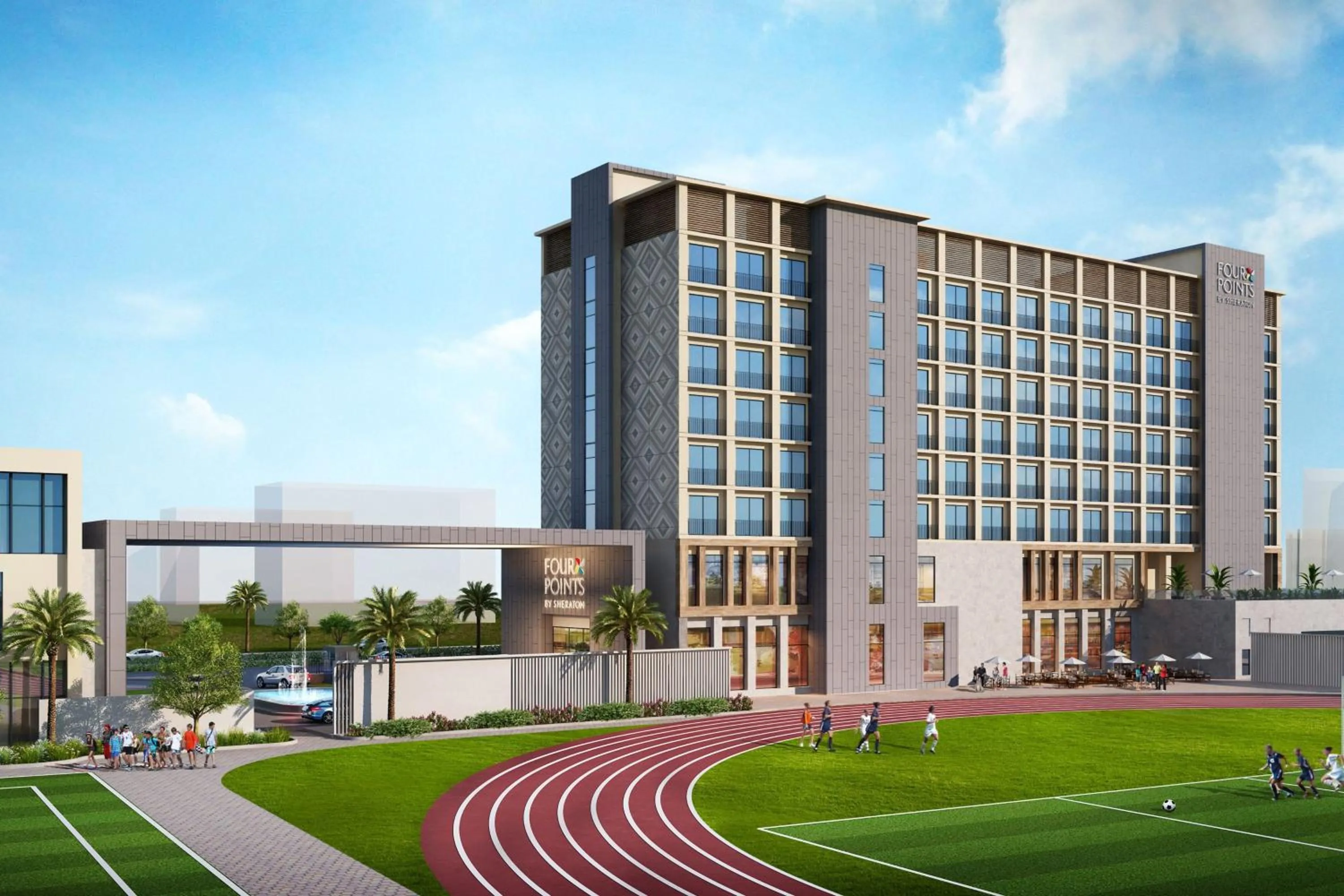 Property building in Four Points by Sheraton Dakar Diamniadio