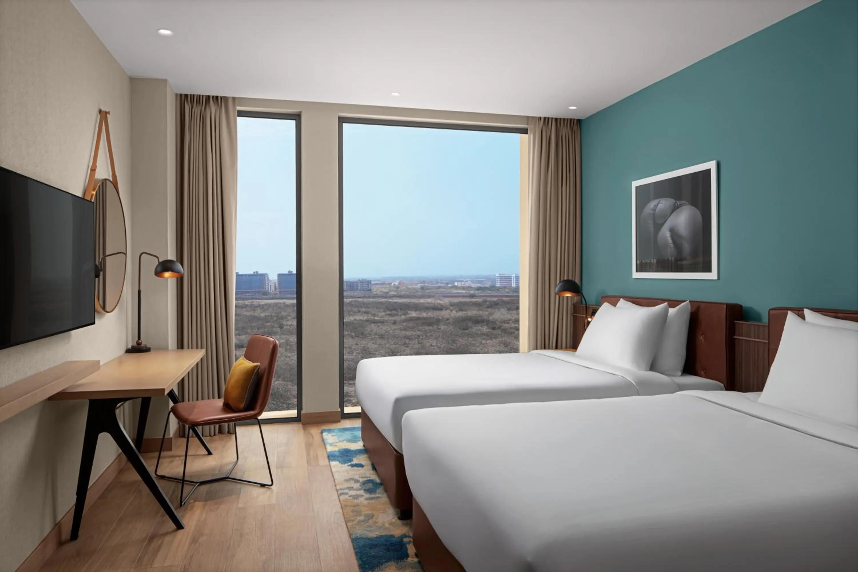 Bed in Four Points by Sheraton Dakar Diamniadio