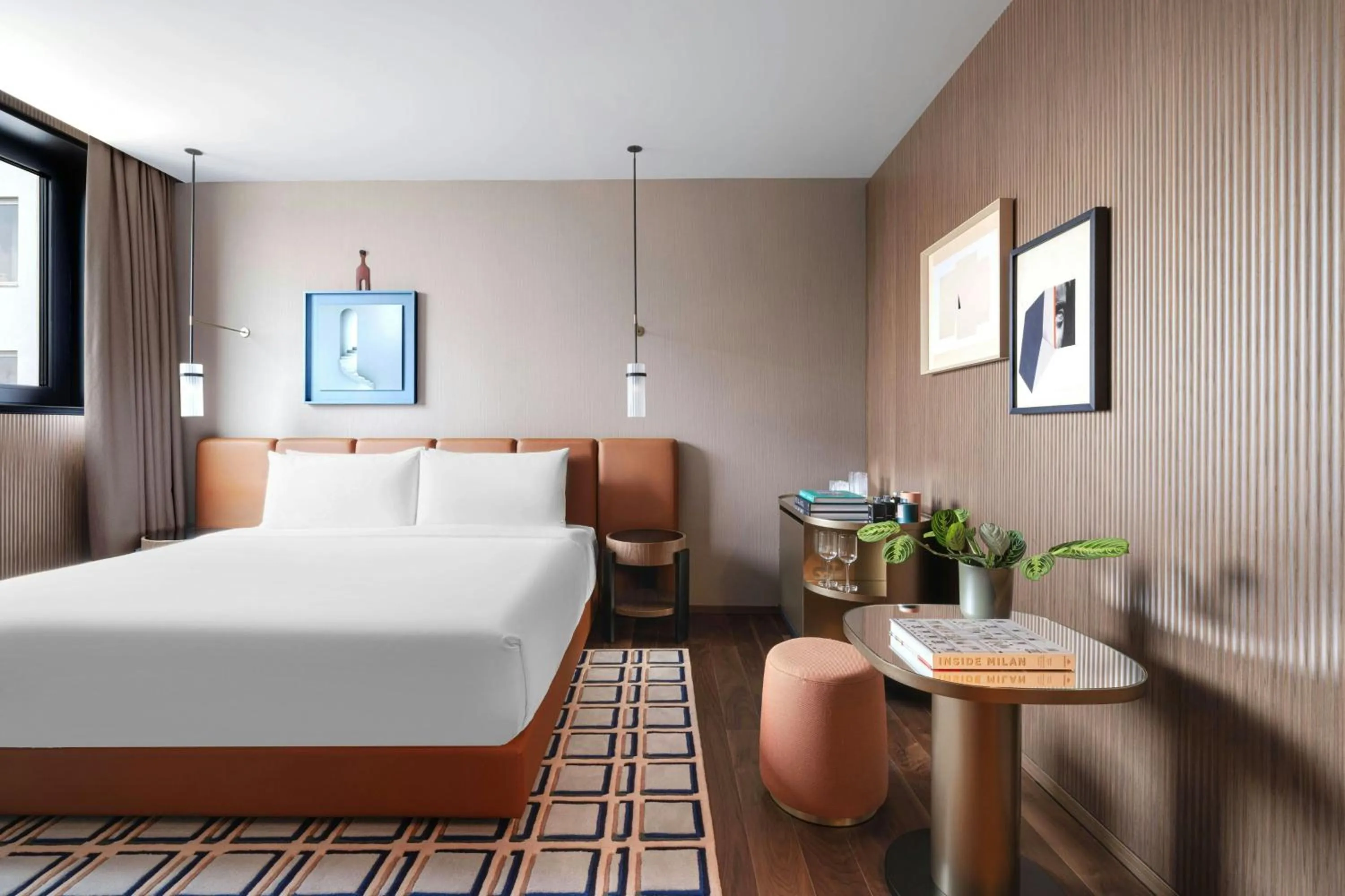 Bedroom, Bed in Casa Brera, a Luxury Collection Hotel, Milan