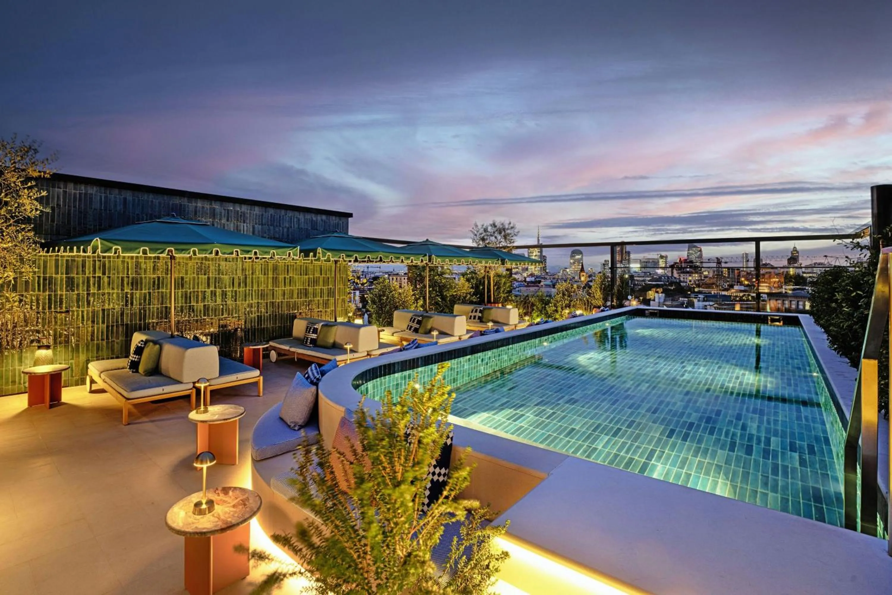Swimming pool in Casa Brera, a Luxury Collection Hotel, Milan