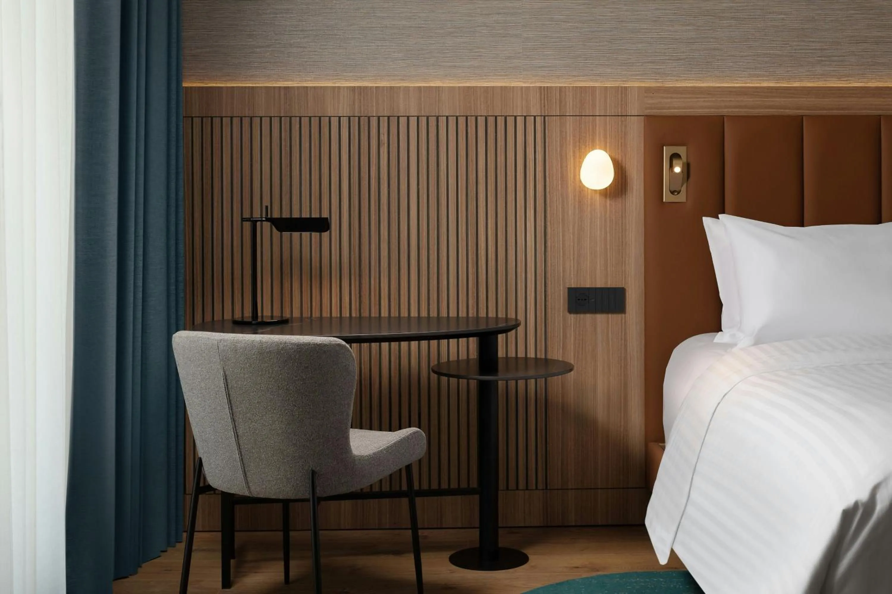 Photo of the whole room, Bed in Courtyard by Marriott Prishtina