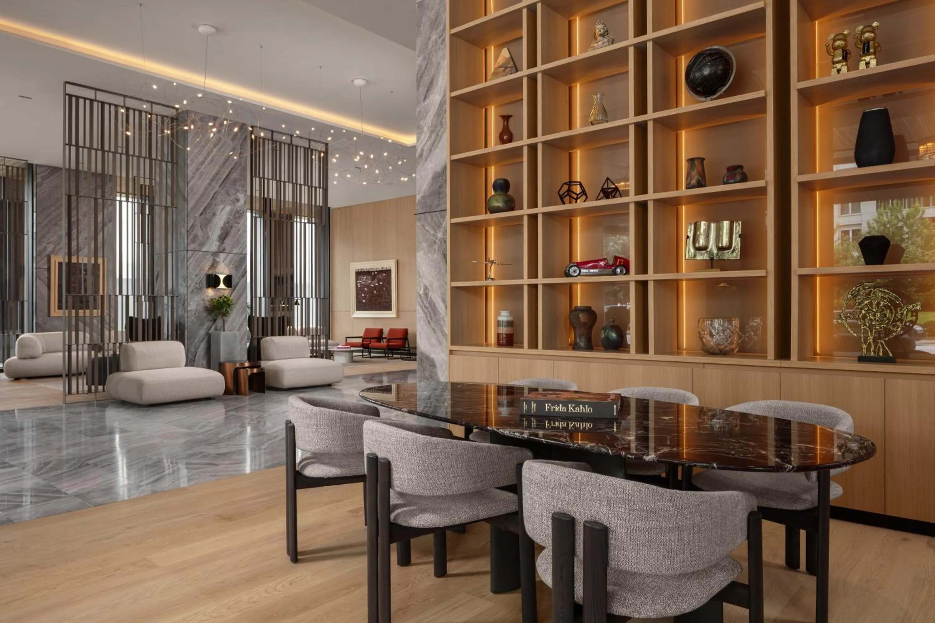 Seating area in Courtyard by Marriott Prishtina