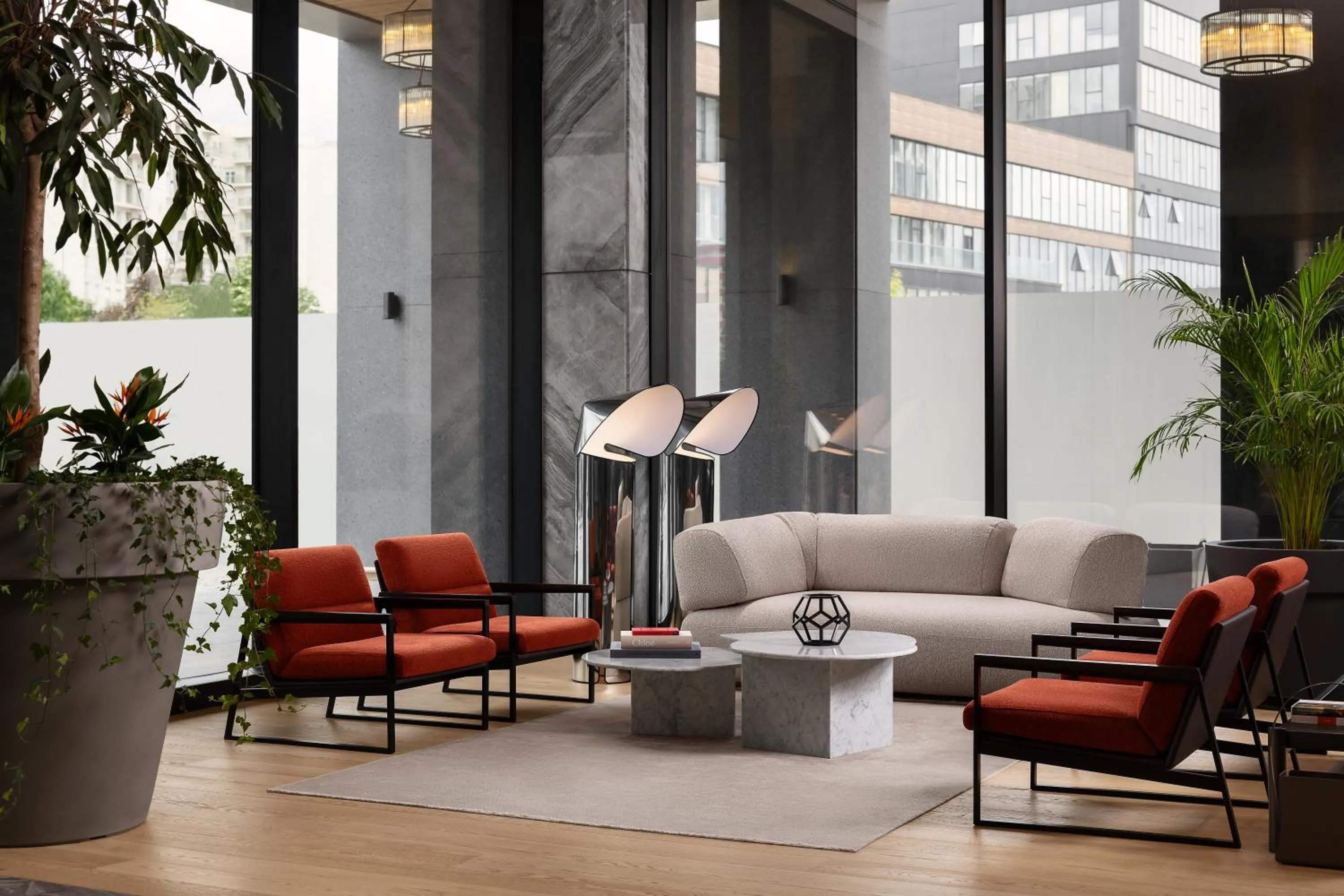 Lobby or reception in Courtyard by Marriott Prishtina