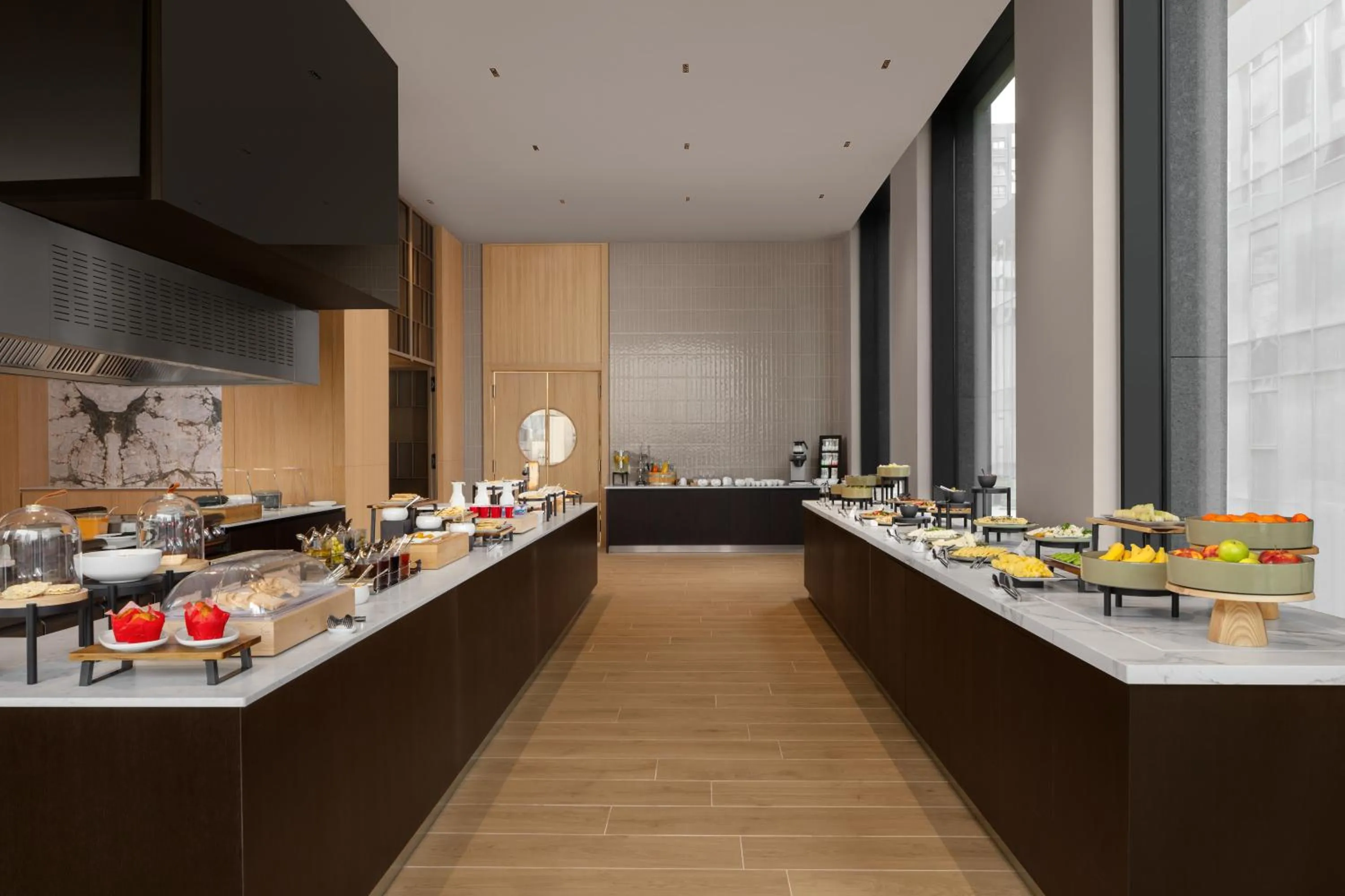 Restaurant/places to eat in Courtyard by Marriott Prishtina