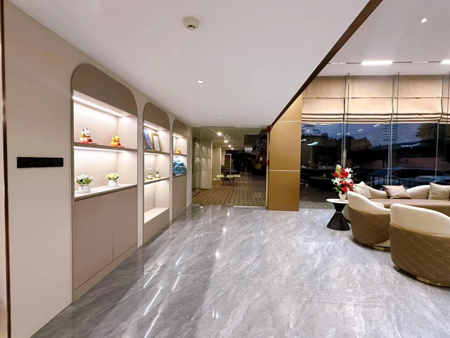 Lobby or reception in Miloft Suvarnabhumi Airport Hotel