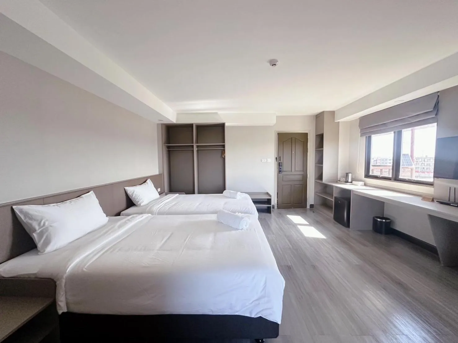 Bed in Miloft Suvarnabhumi Airport Hotel