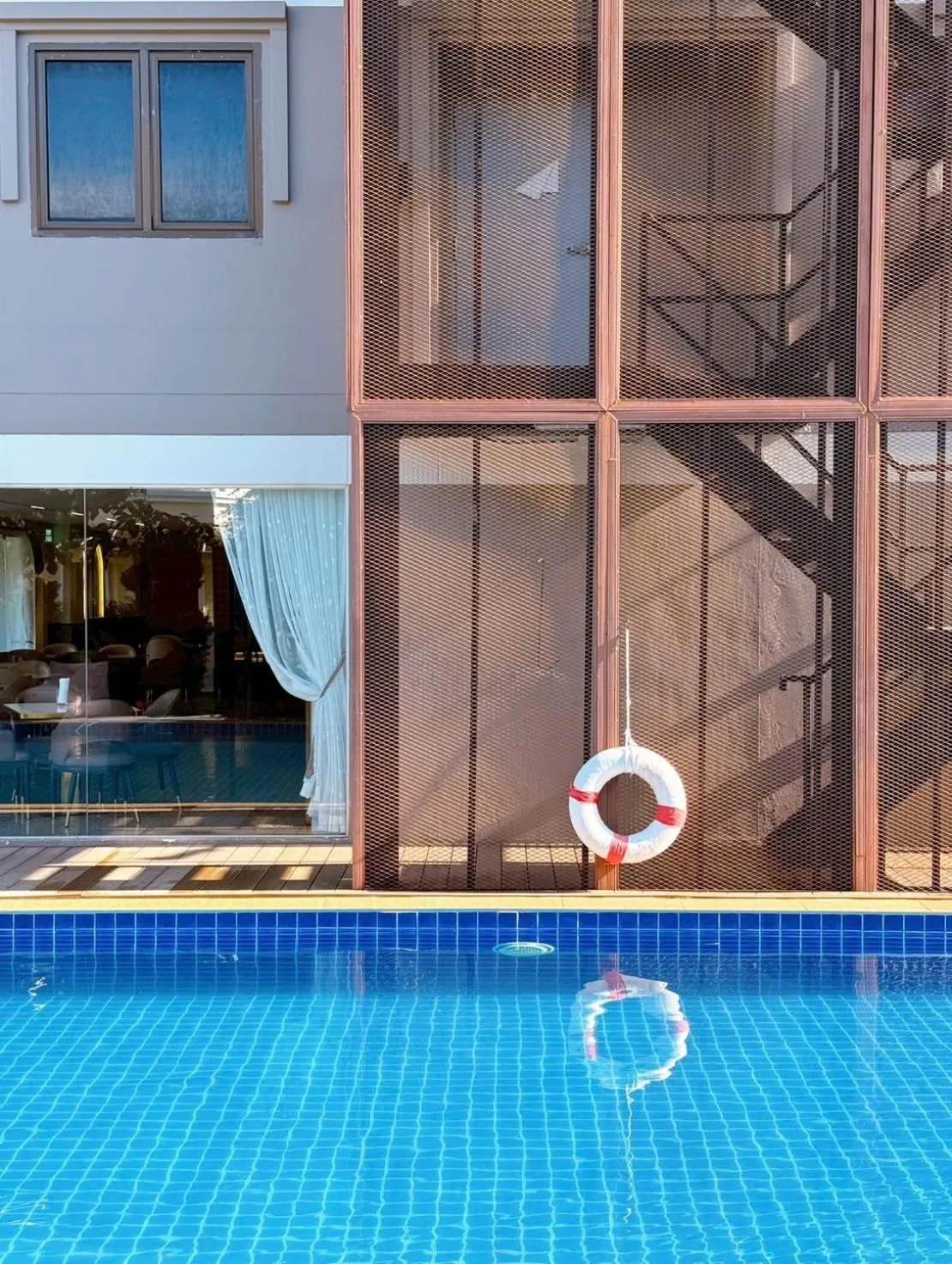 Swimming pool in Miloft Suvarnabhumi Airport Hotel