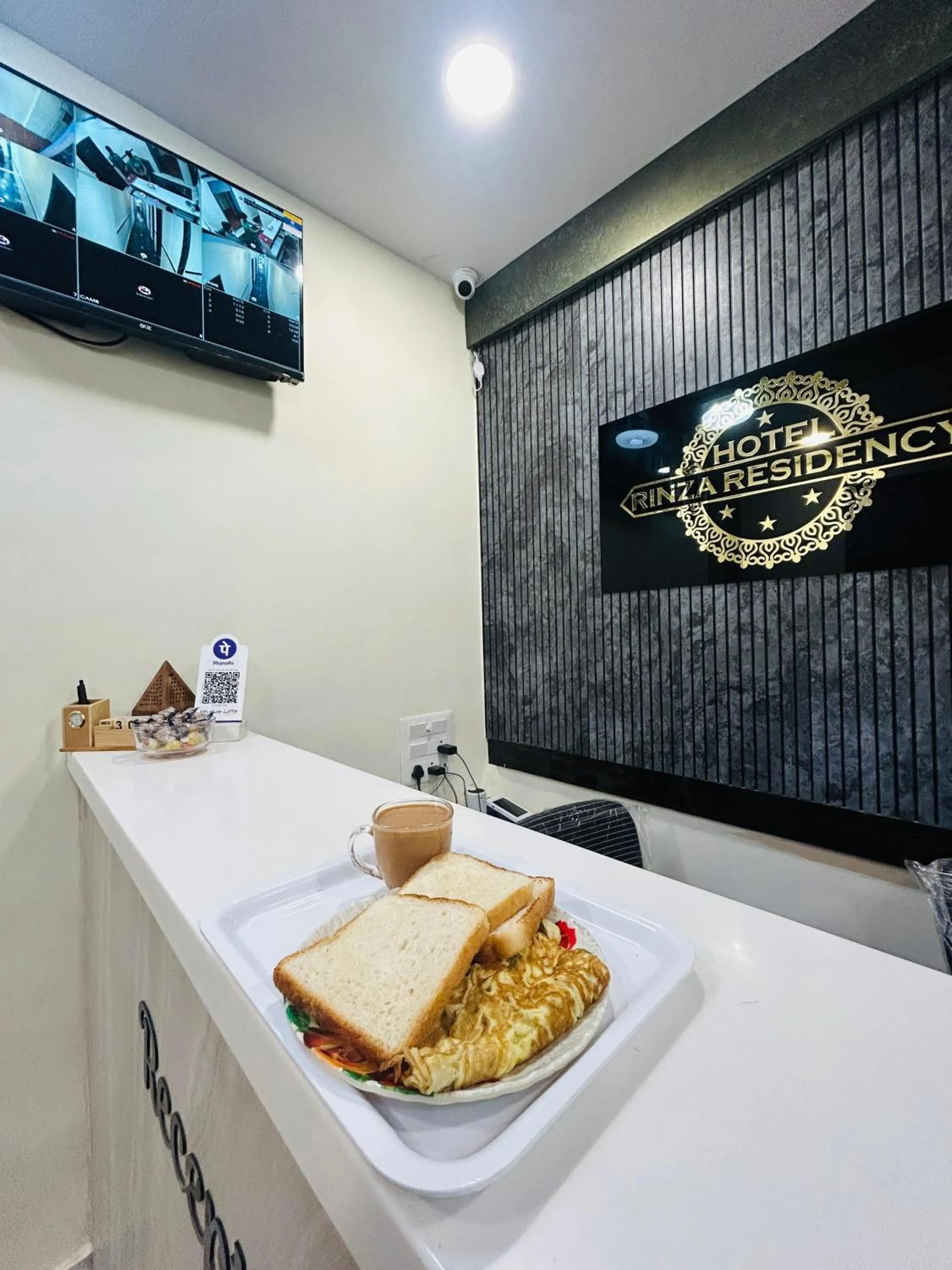 Breakfast in Hotel Rinza Residency