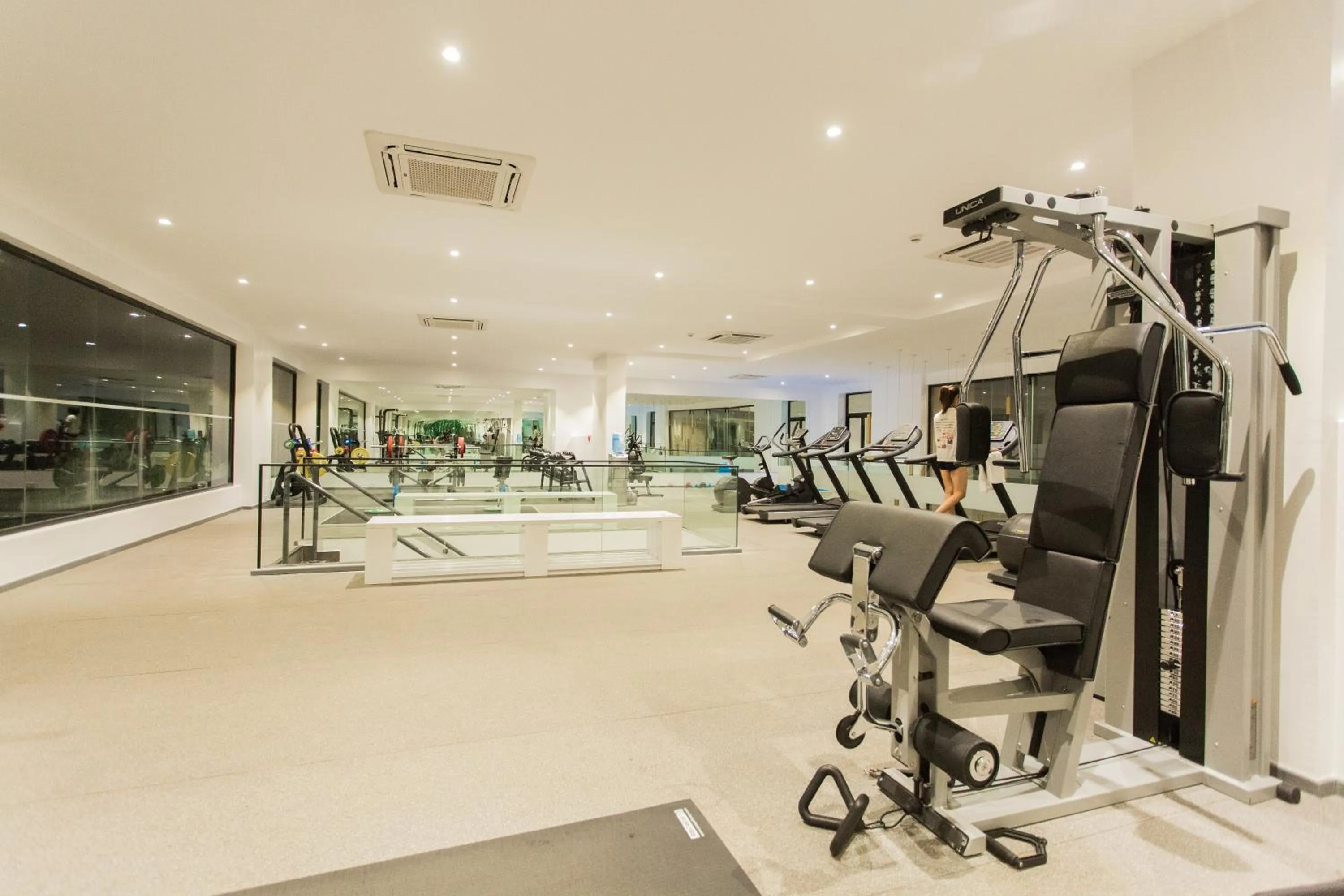 Fitness centre/facilities in Accra Luxury Apartments at Embassy Gardens