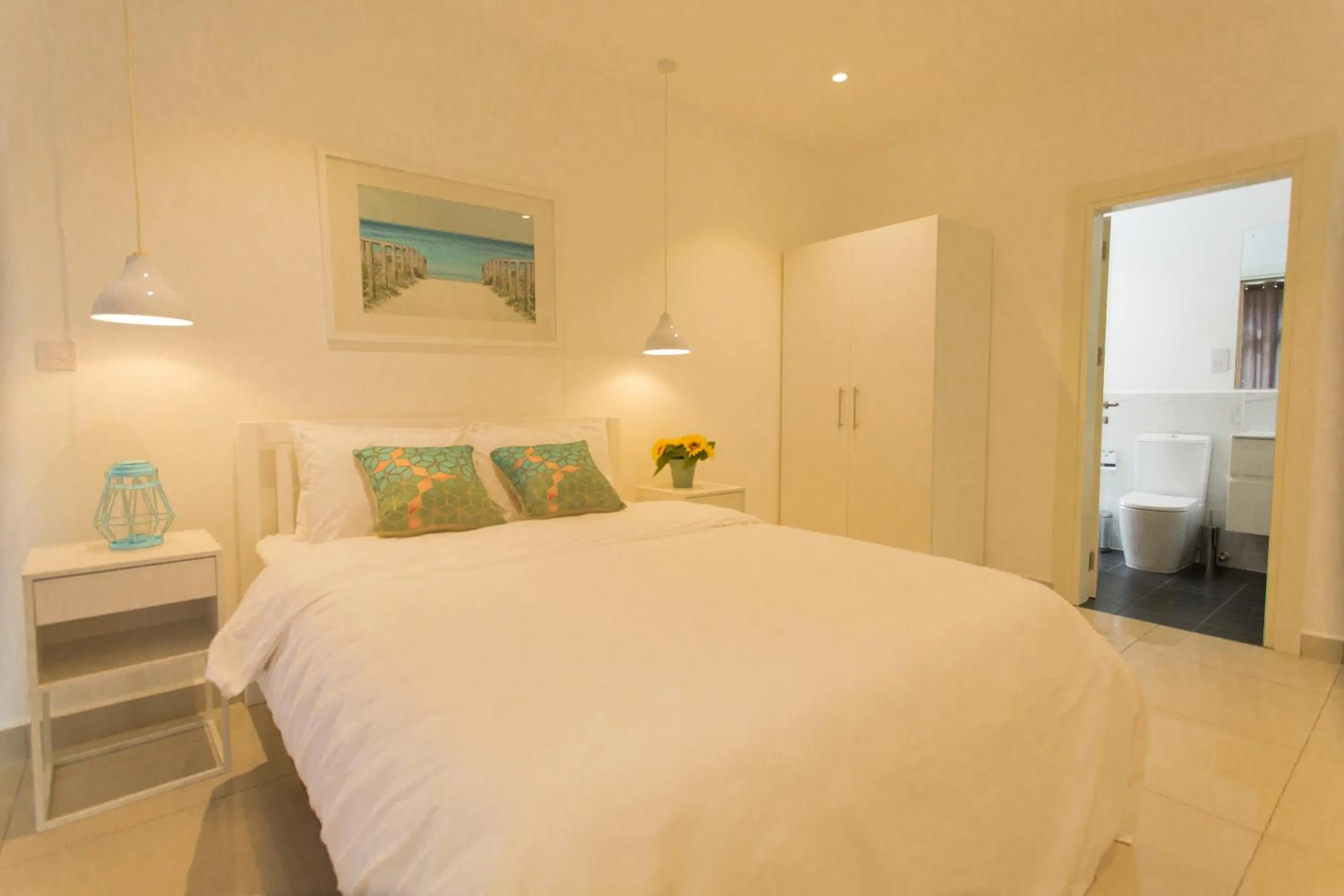 Bed in Accra Luxury Apartments at Embassy Gardens