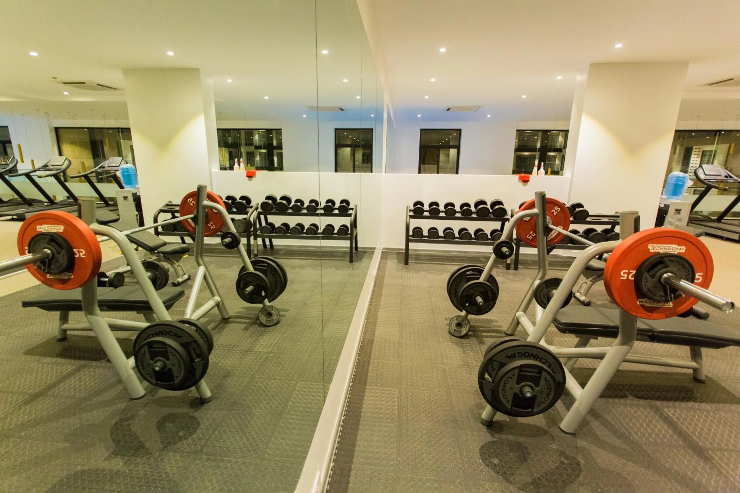 Fitness centre/facilities in Accra Luxury Apartments at Embassy Gardens