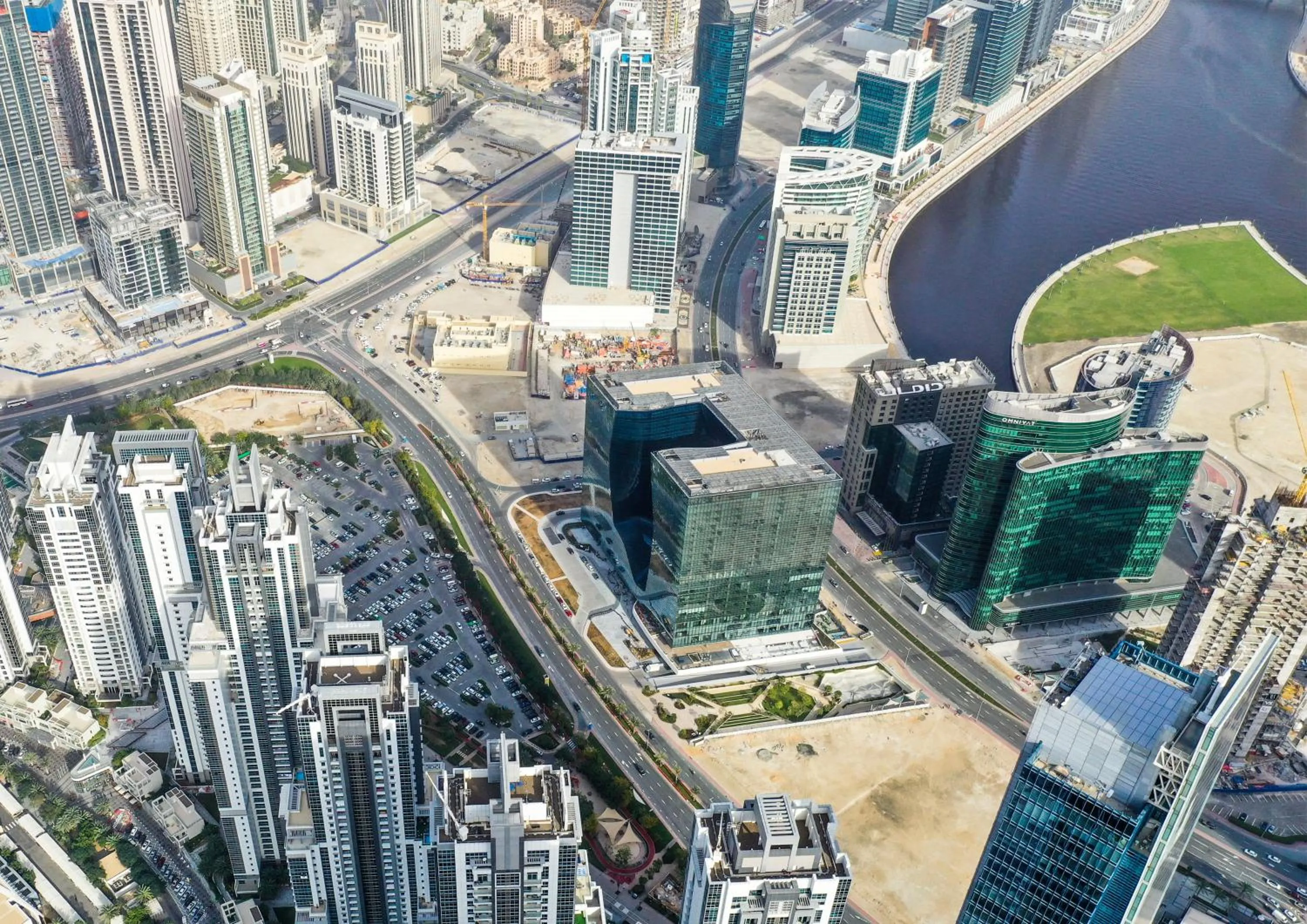 Bird's eye view in ME Dubai Residences