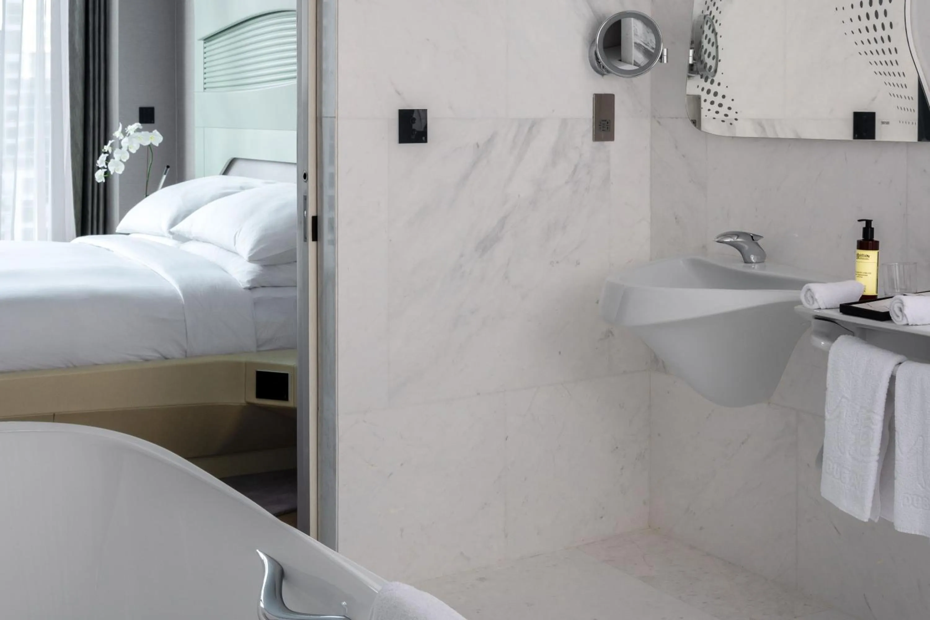 Bed in ME Dubai Residences