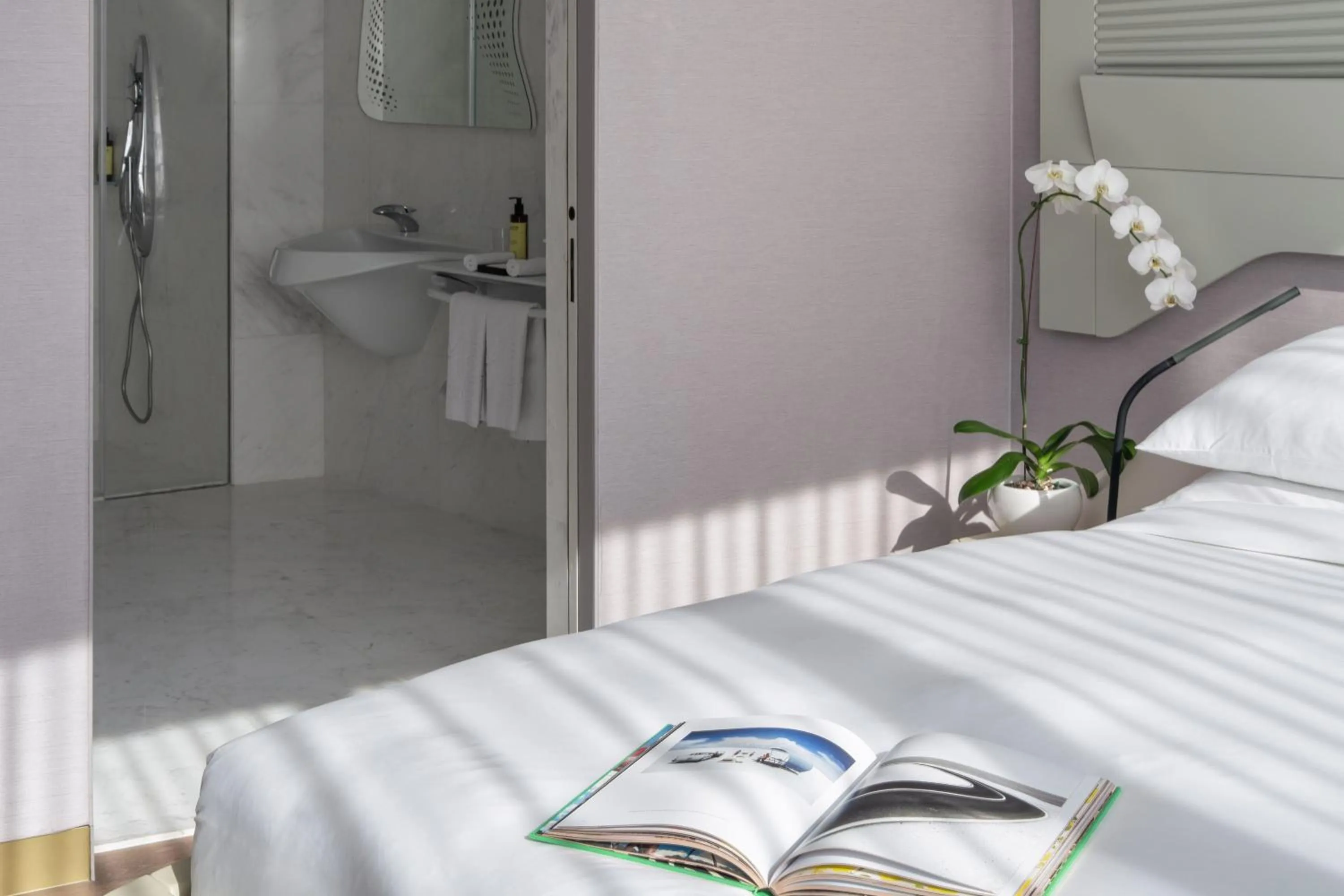 Bed in ME Dubai Residences