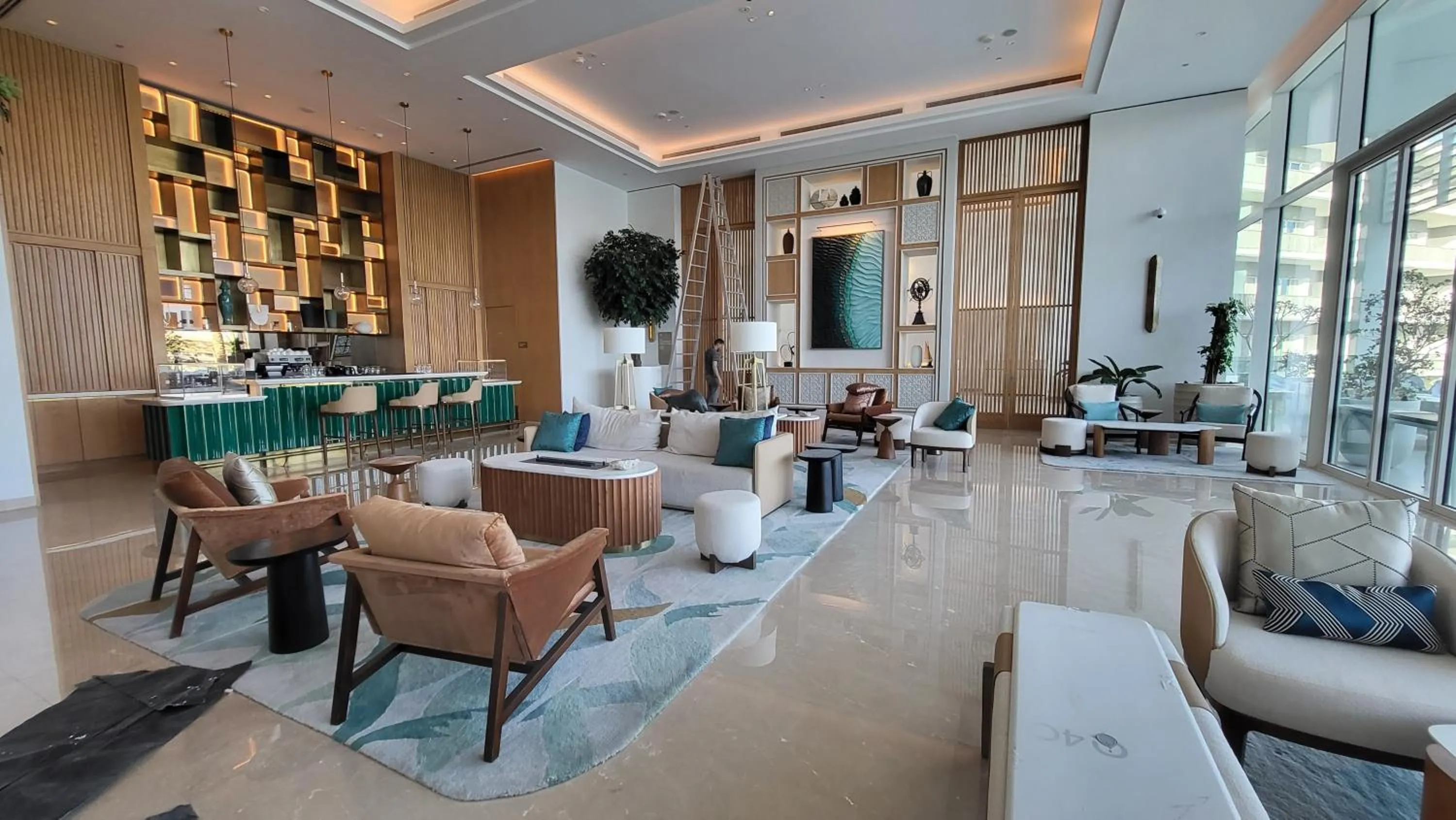 Lobby or reception in Apartment at Vida Marina Resort Marassi
