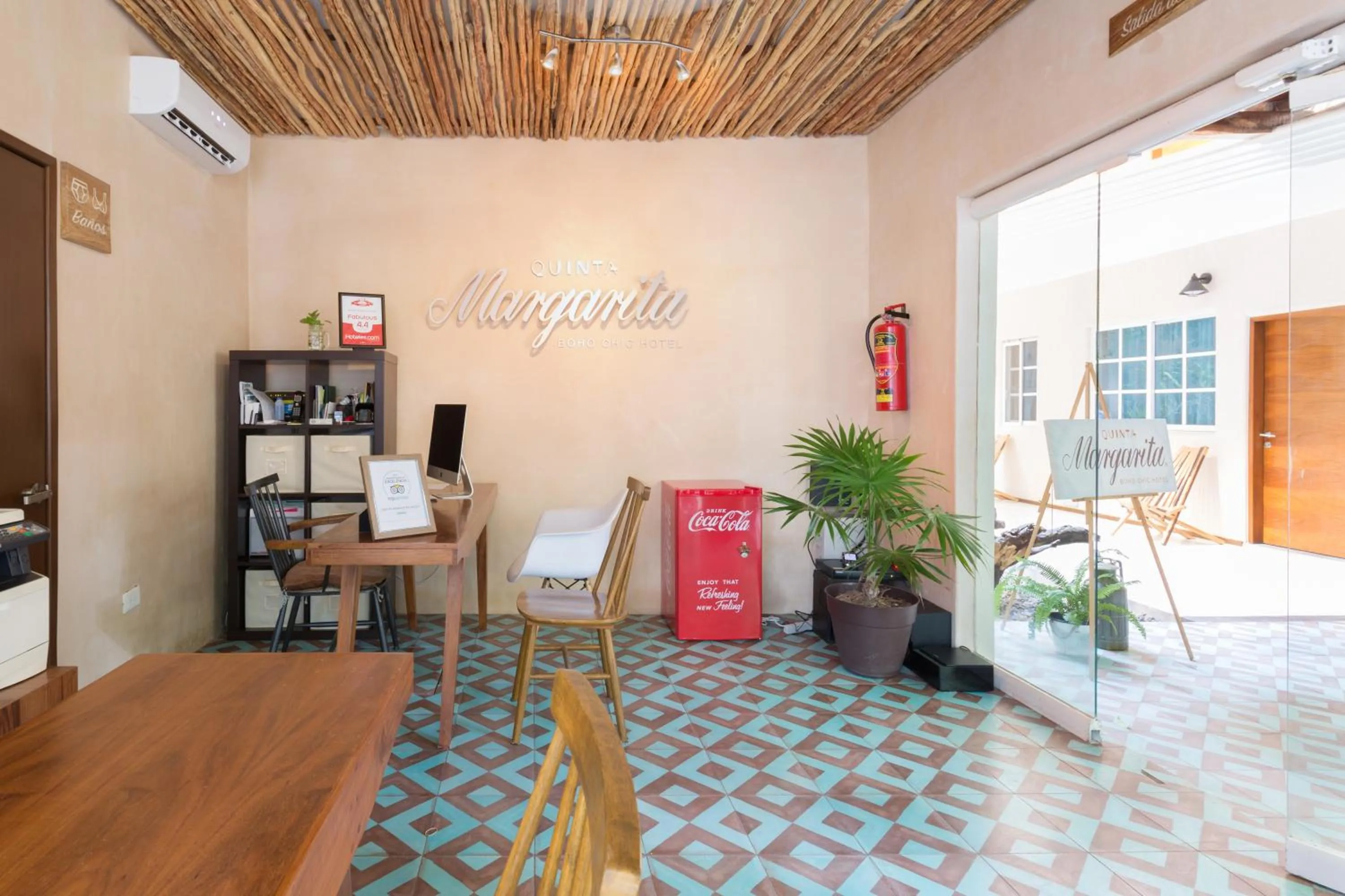 Lobby or reception in Quinta Margarita - Boho Chic Hotel