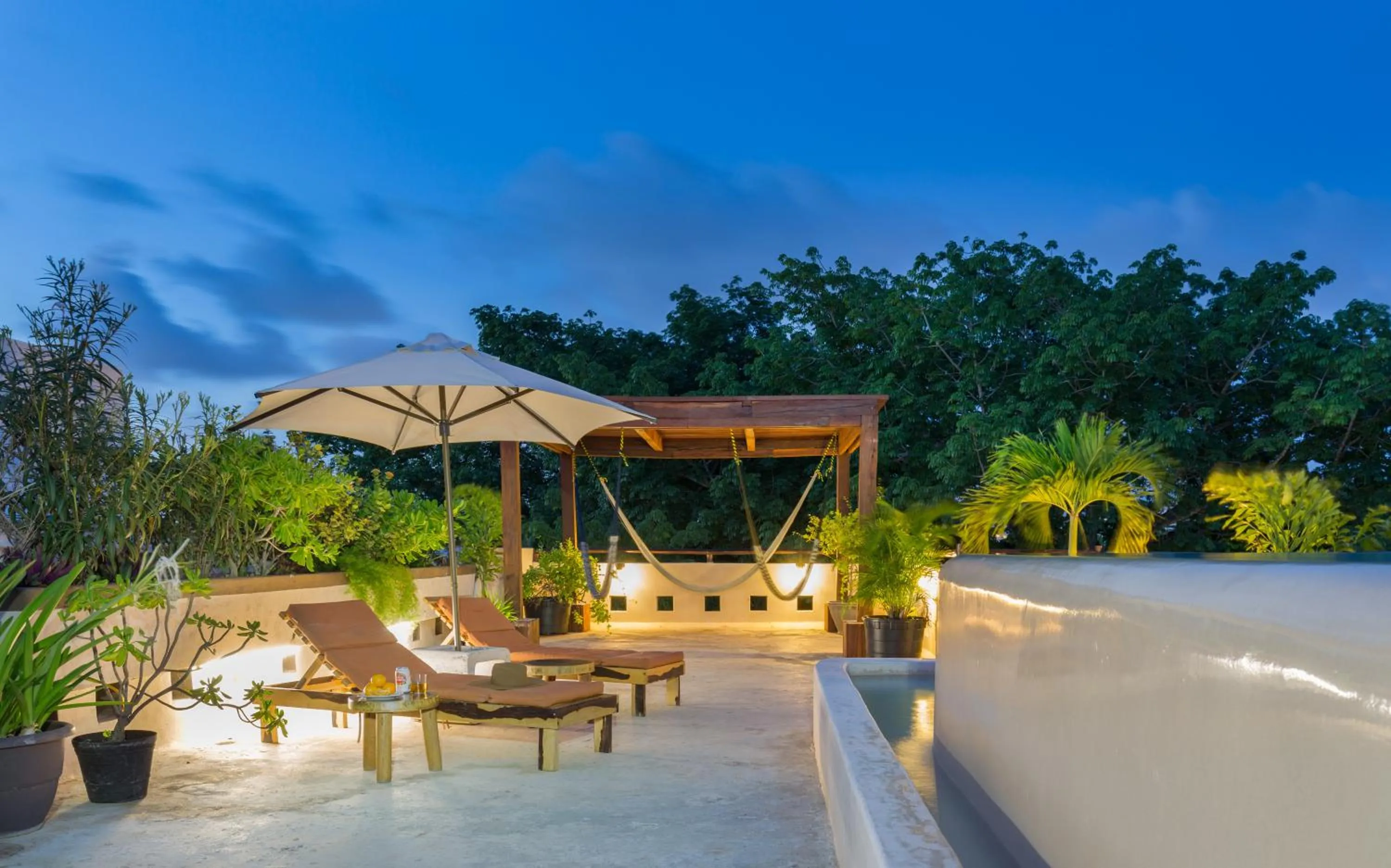 Balcony/Terrace in Quinta Margarita - Boho Chic Hotel