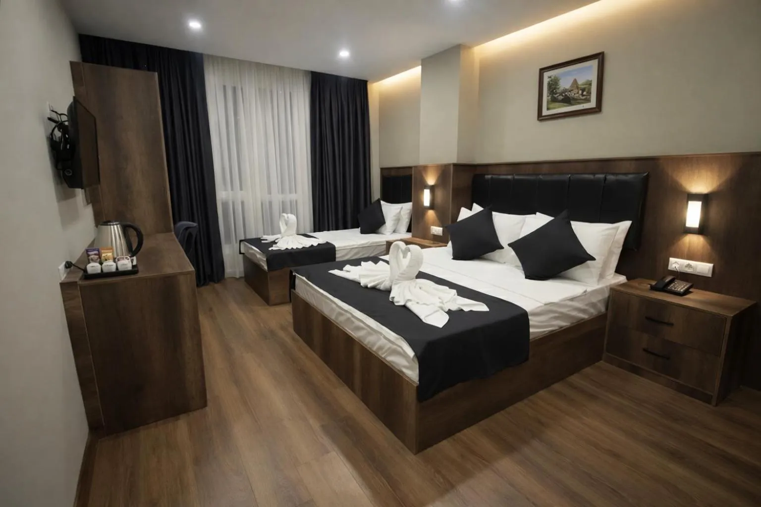 Photo of the whole room, Bed in BZN Airport Hotel