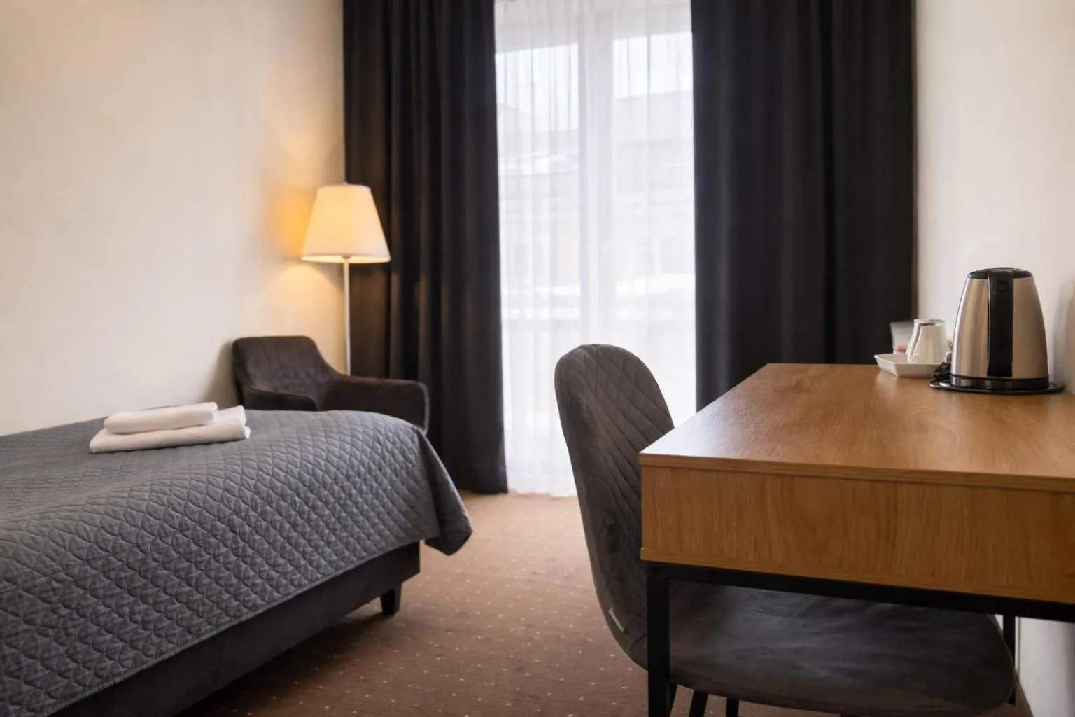 Bed in Hotel Mazowiecki WOW