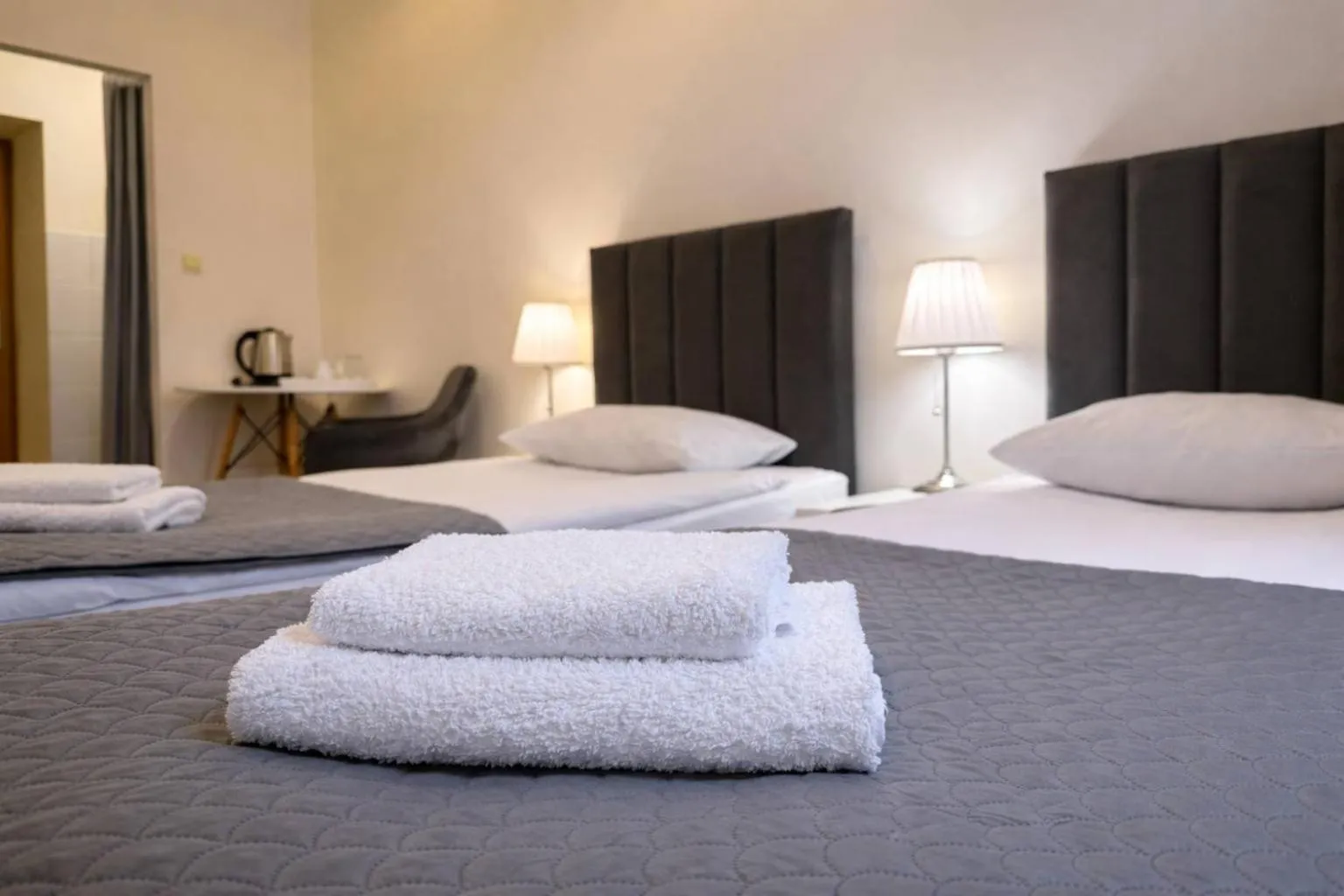 Bed in Hotel Mazowiecki WOW